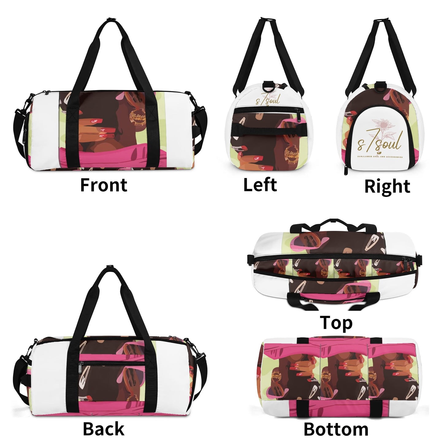 Fashion Sports Luggage Bag Gym Bag Duffle Bag