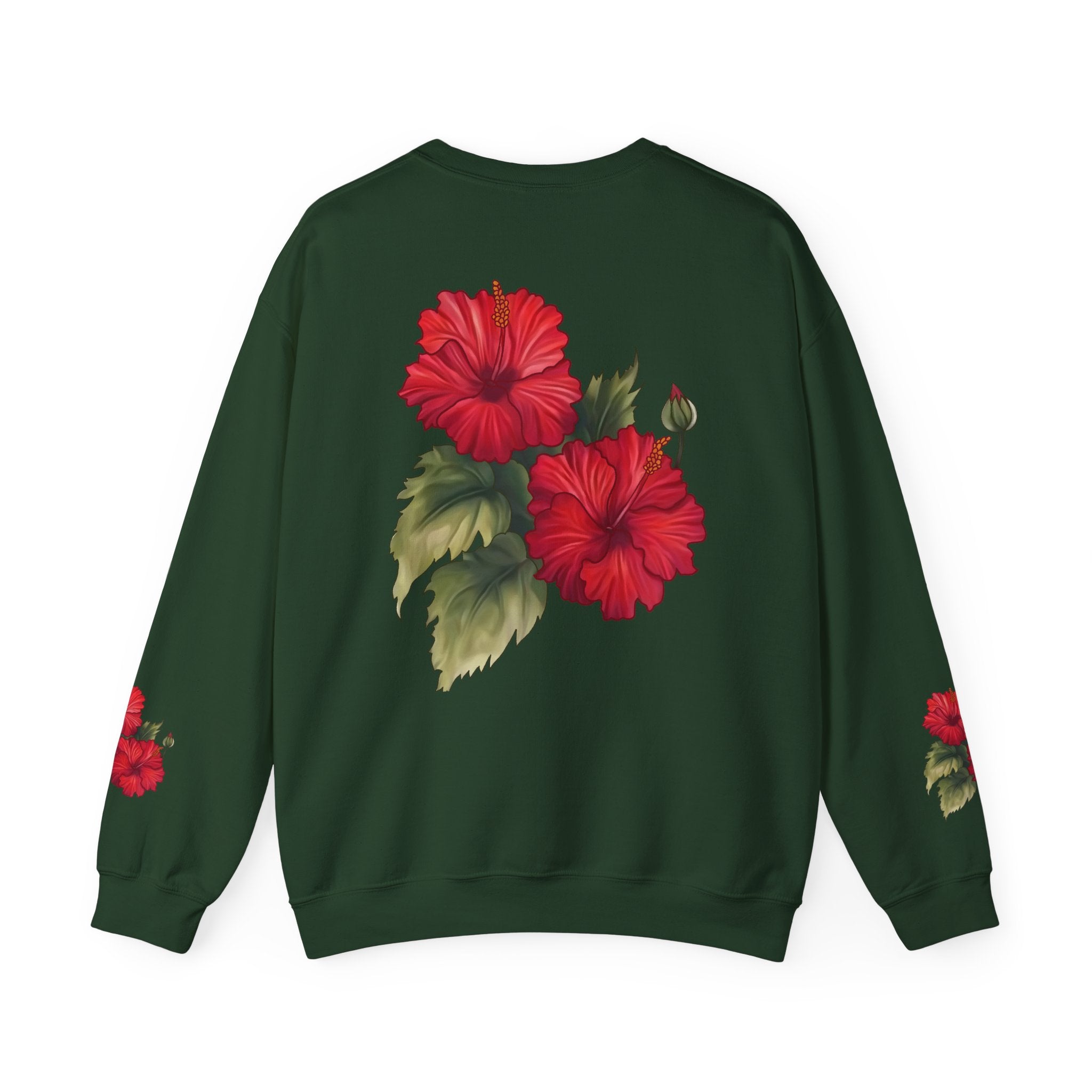 Crewneck Sweatshirt — Vintage Floral 'Sunflower' Graphic (Est. 1865)
