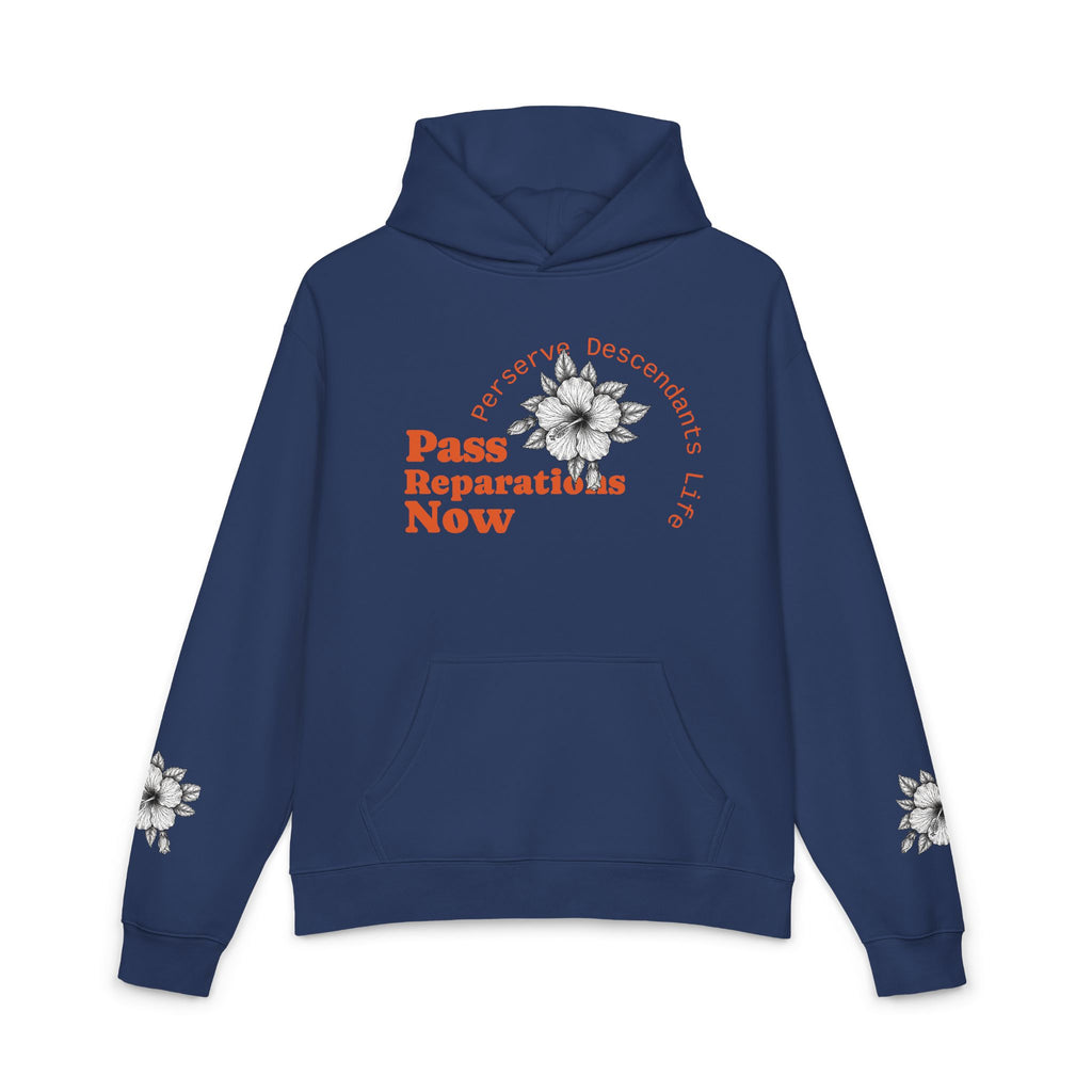 Pass Reparations Now Hoodie — Stand On Code Graphic Relaxed Hoodie