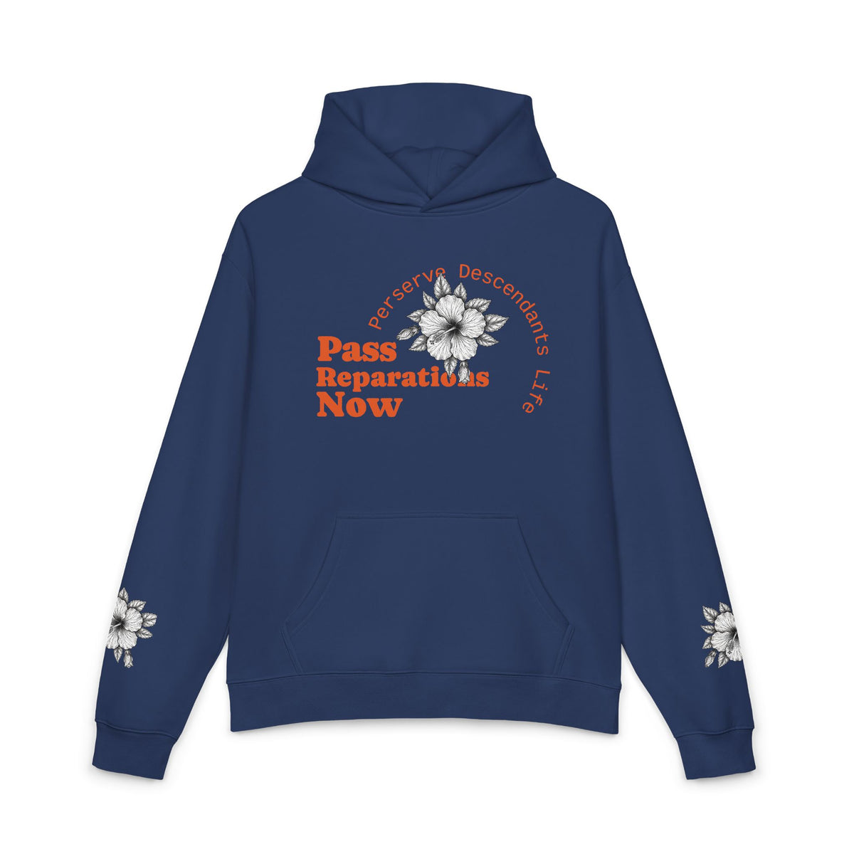 Pass Reparations Now Hoodie — Stand On Code Graphic Relaxed Hoodie