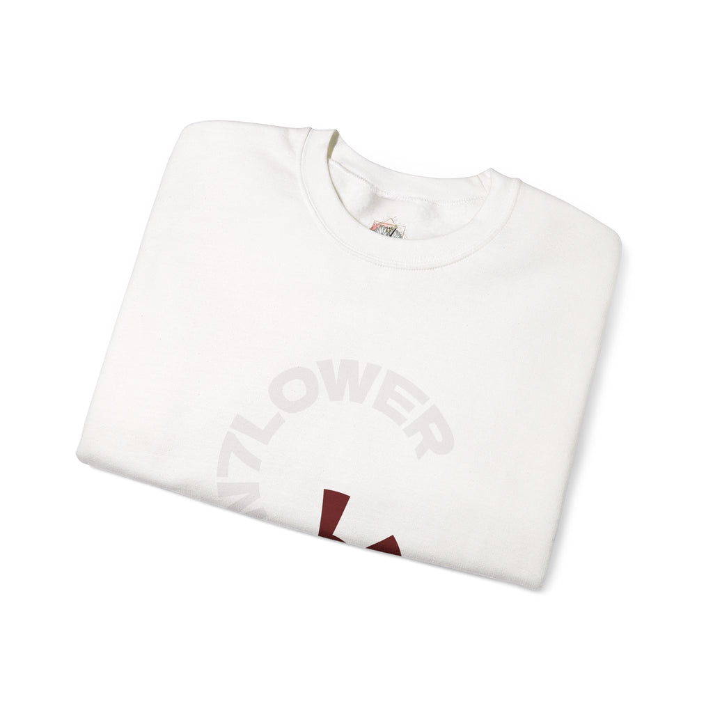 Minimalist 'Luso' Spiral Crewneck Sweatshirt – Modern Casual Pullover