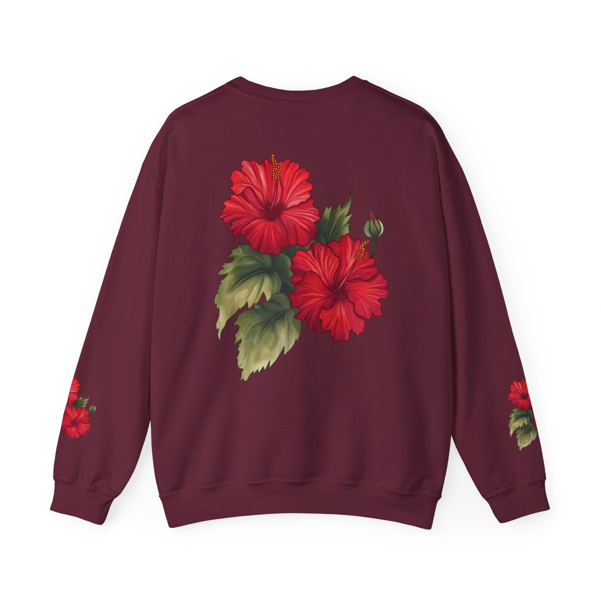 Crewneck Sweatshirt — Vintage Floral 'Sunflower' Graphic (Est. 1865)