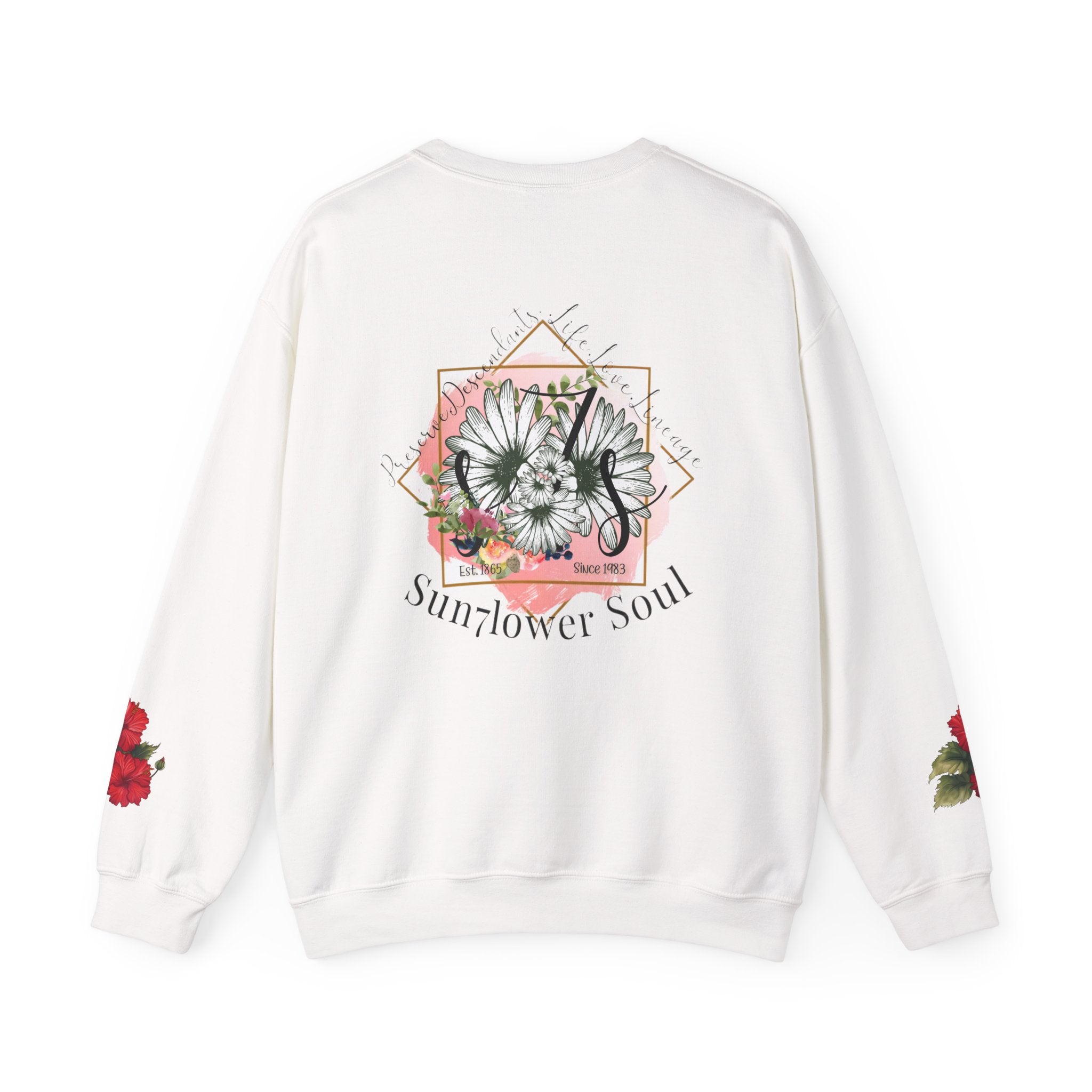 Sunflower Soul Floral Crewneck Sweatshirt