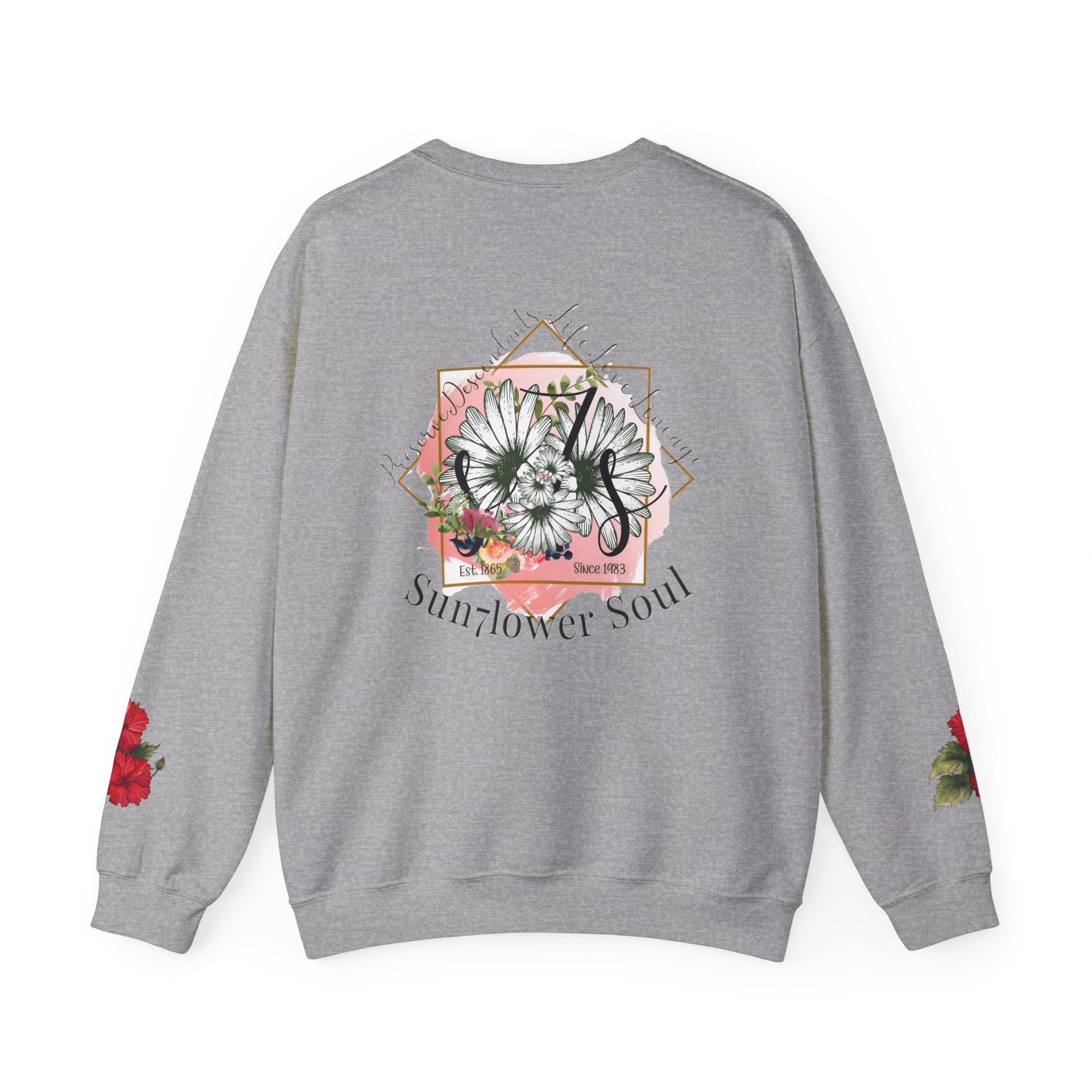 Sunflower Soul Floral Crewneck Sweatshirt