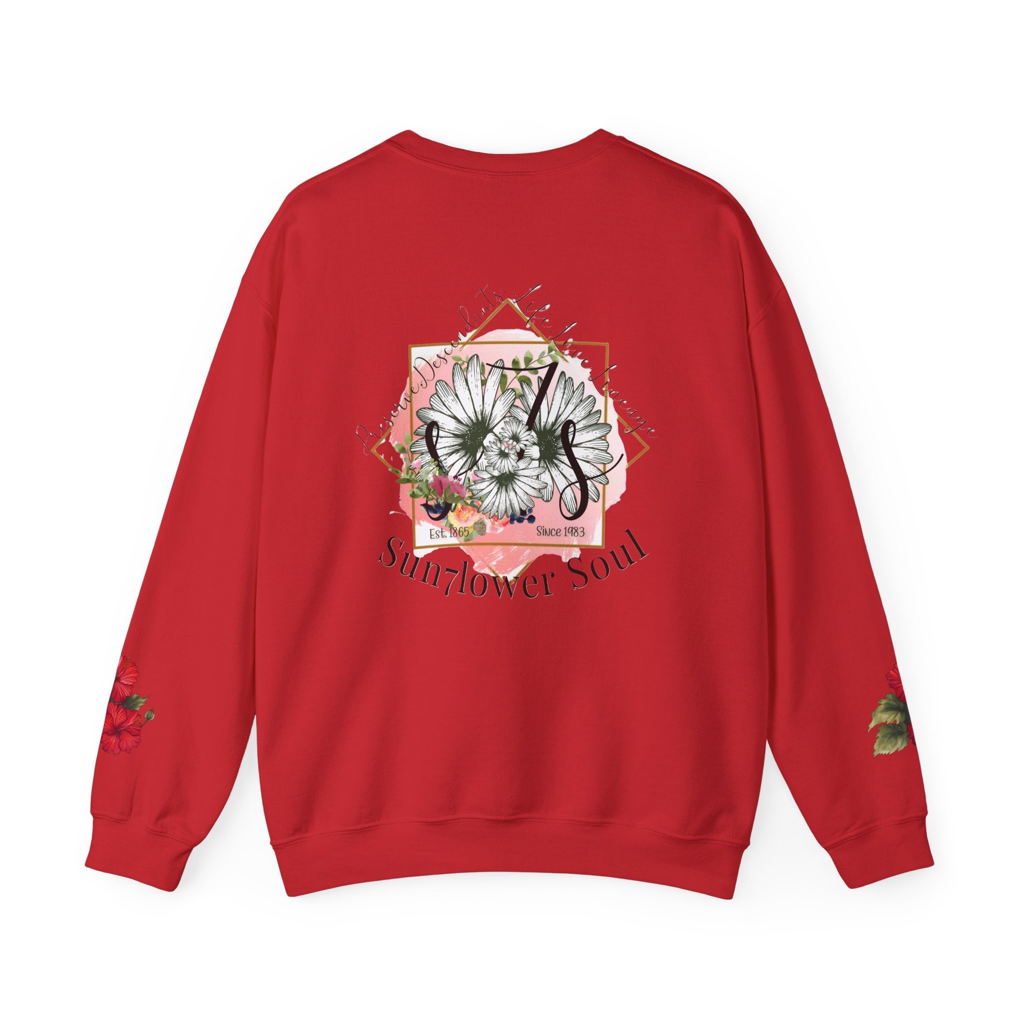 Sunflower Soul Floral Crewneck Sweatshirt