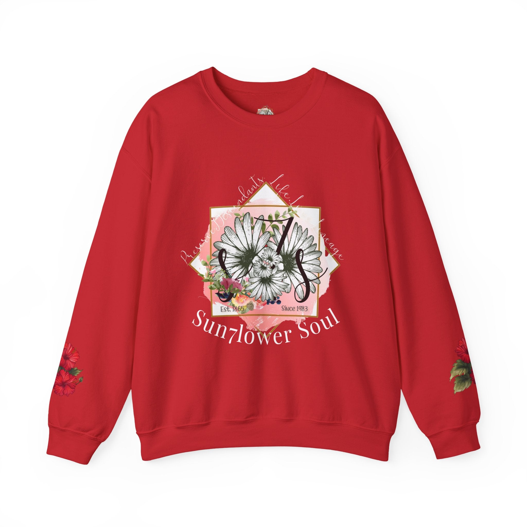 Sunflower Soul Floral Crewneck Sweatshirt
