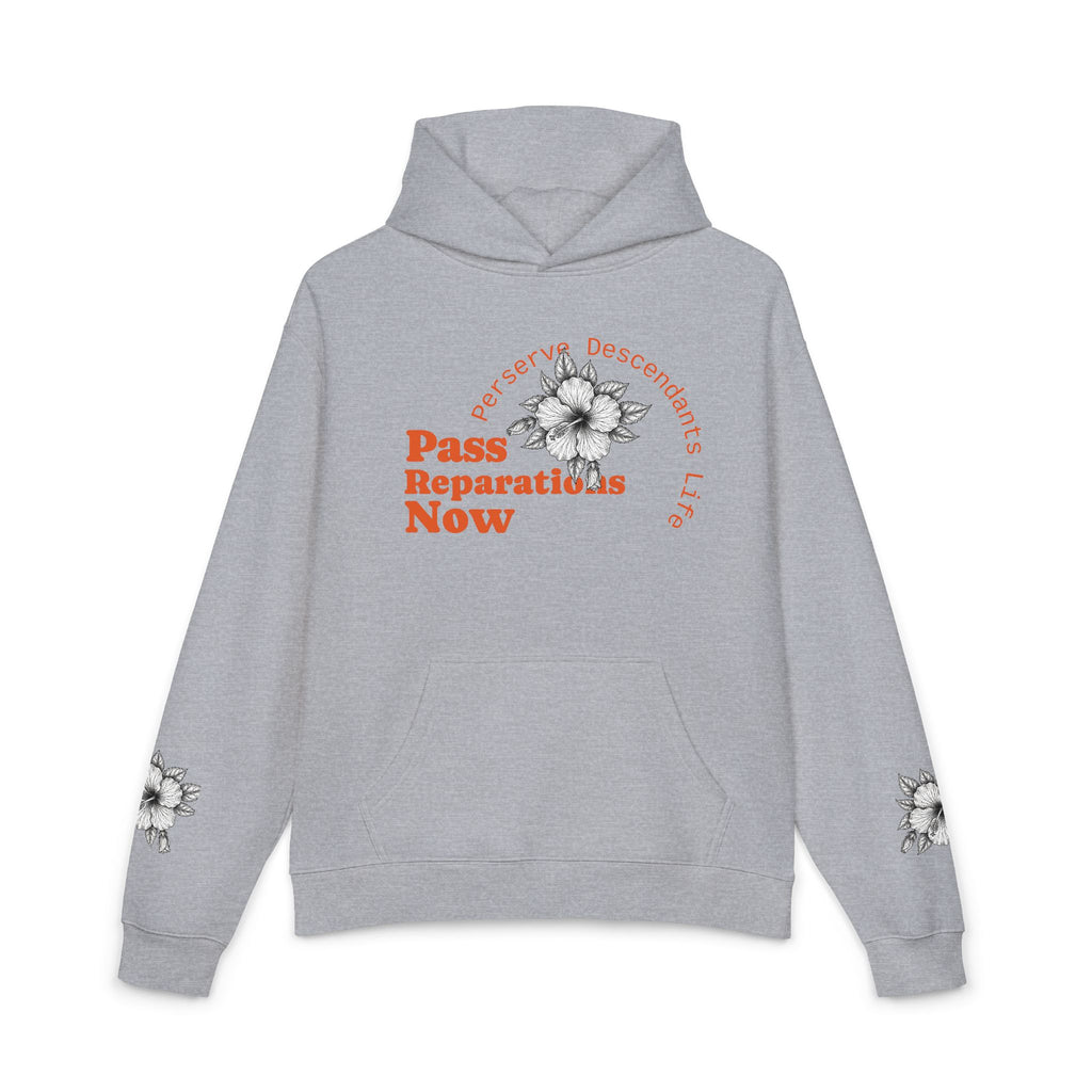 Pass Reparations Now Hoodie — Stand On Code Graphic Relaxed Hoodie
