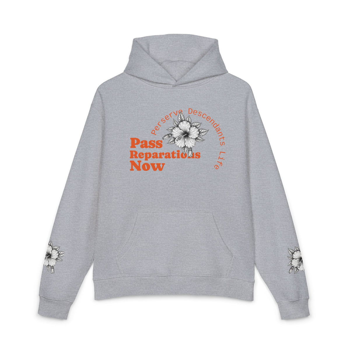 Pass Reparations Now Hoodie — Stand On Code Graphic Relaxed Hoodie