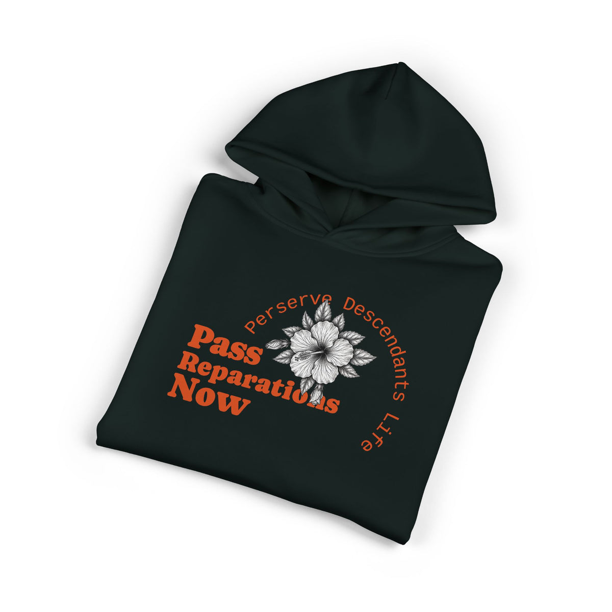 Pass Reparations Now Hoodie — Stand On Code Graphic Relaxed Hoodie