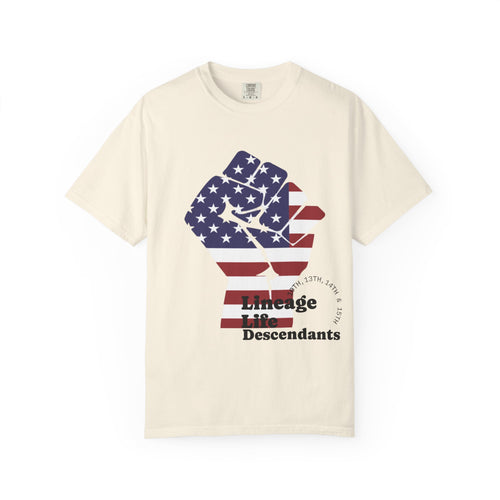 American Flag Fist T-Shirt — Patriotic USA Graphic Tee