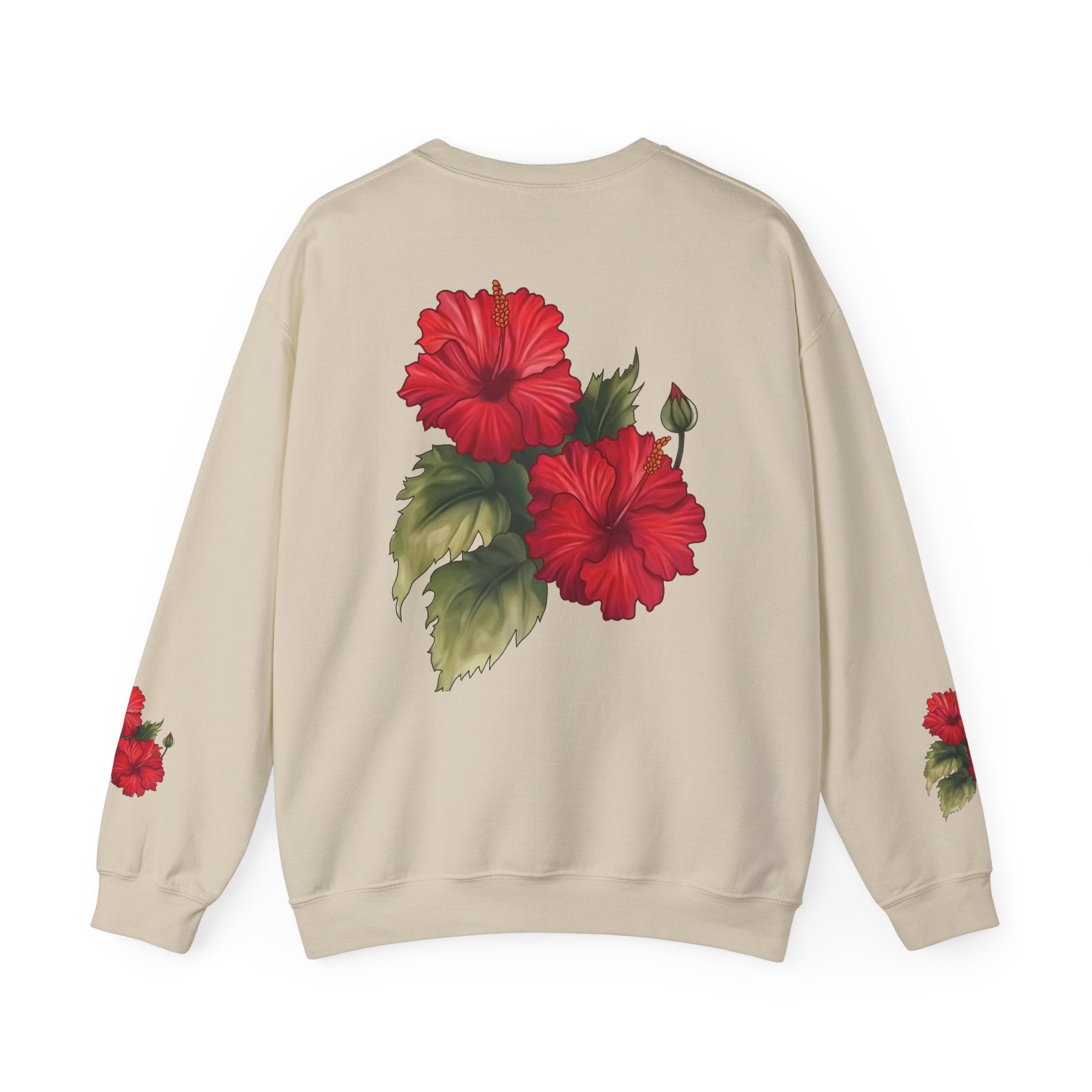 Crewneck Sweatshirt — Vintage Floral 'Sunflower' Graphic (Est. 1865)