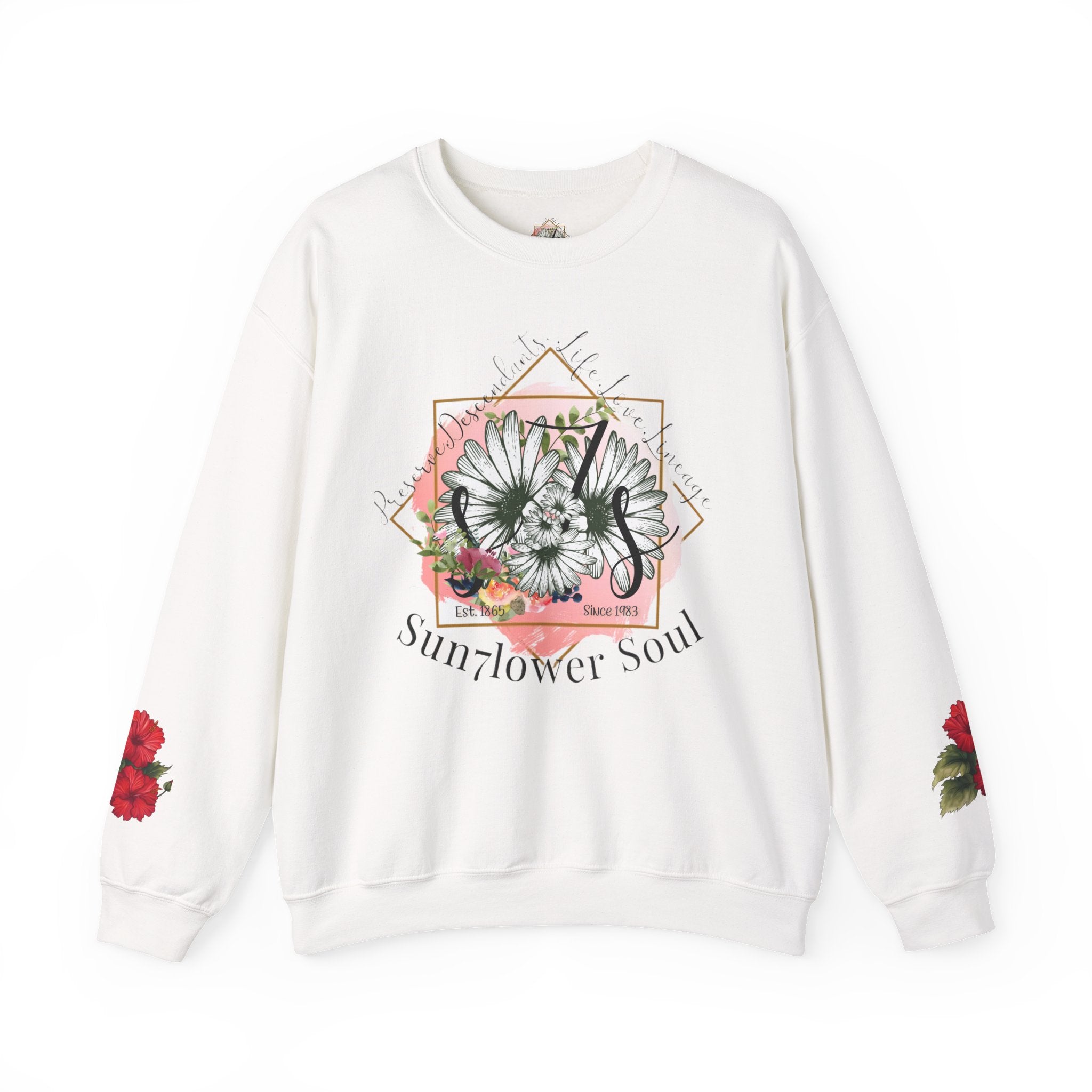 Sunflower Soul Floral Crewneck Sweatshirt