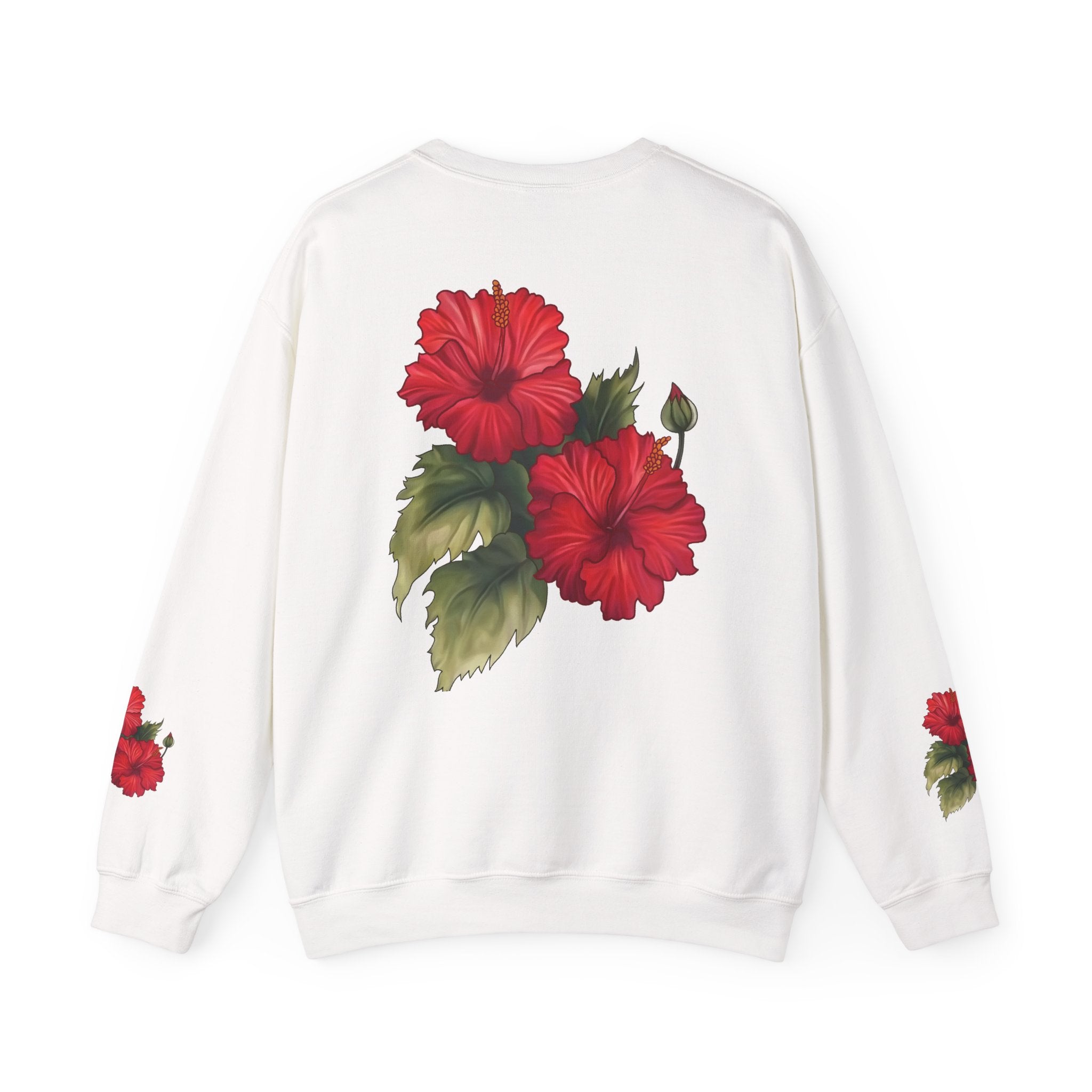 Crewneck Sweatshirt — Vintage Floral 'Sunflower' Graphic (Est. 1865)