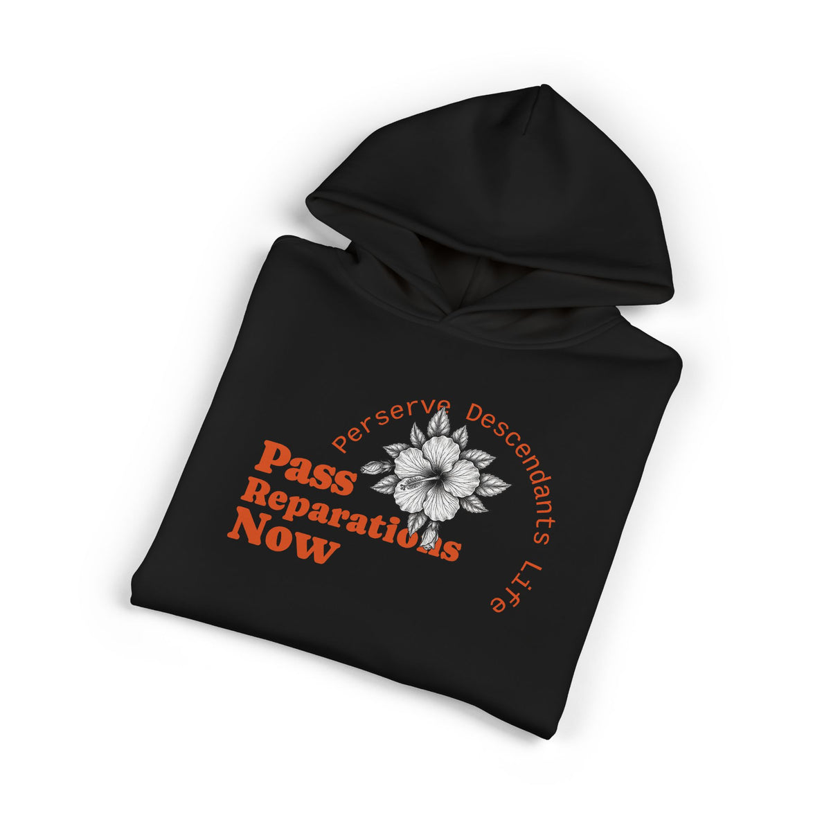 Pass Reparations Now Hoodie — Stand On Code Graphic Relaxed Hoodie