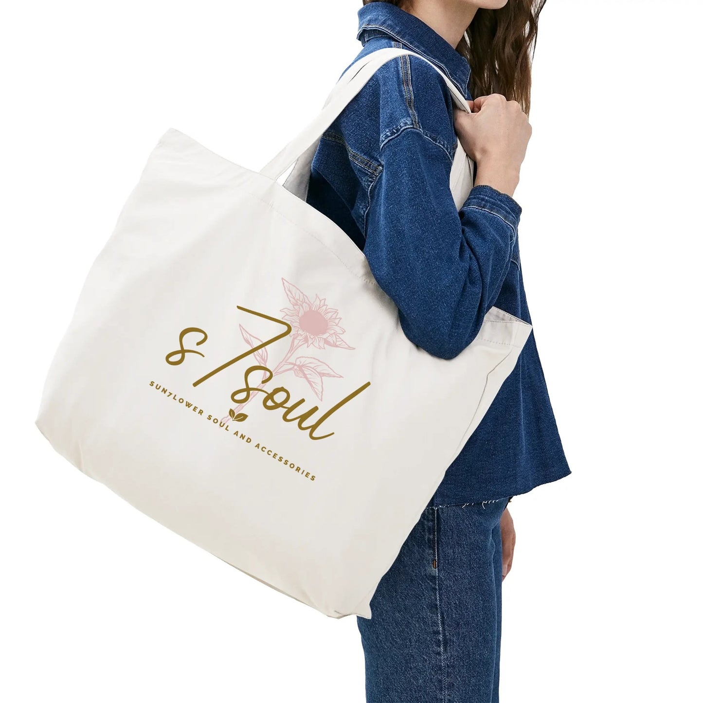 100% Cotton Tote Bag (Single-sided Print)