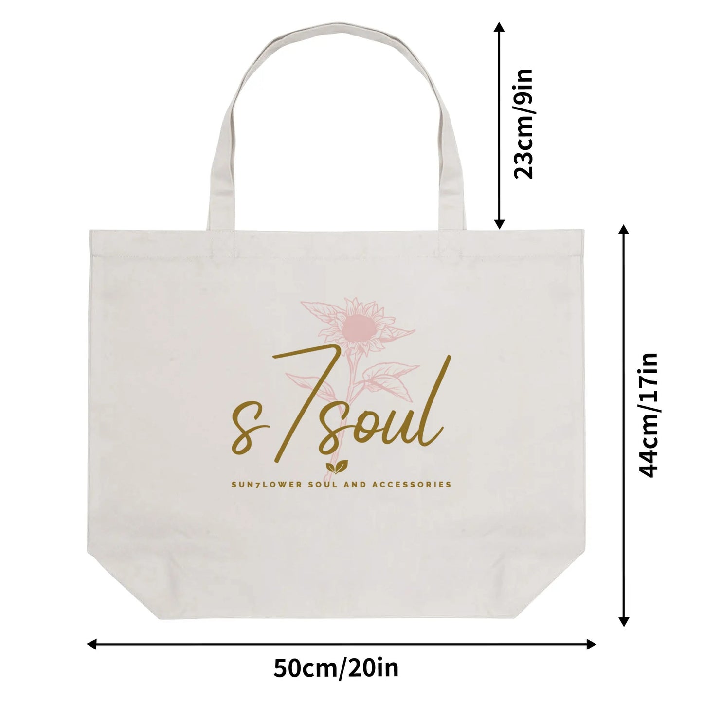 100% Cotton Tote Bag (Single-sided Print)