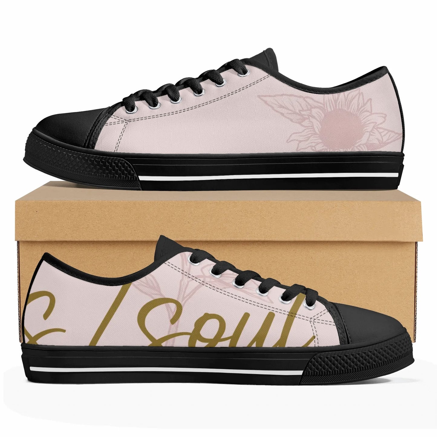 S7soul Womens Rubber Low Top Canvas Shoes