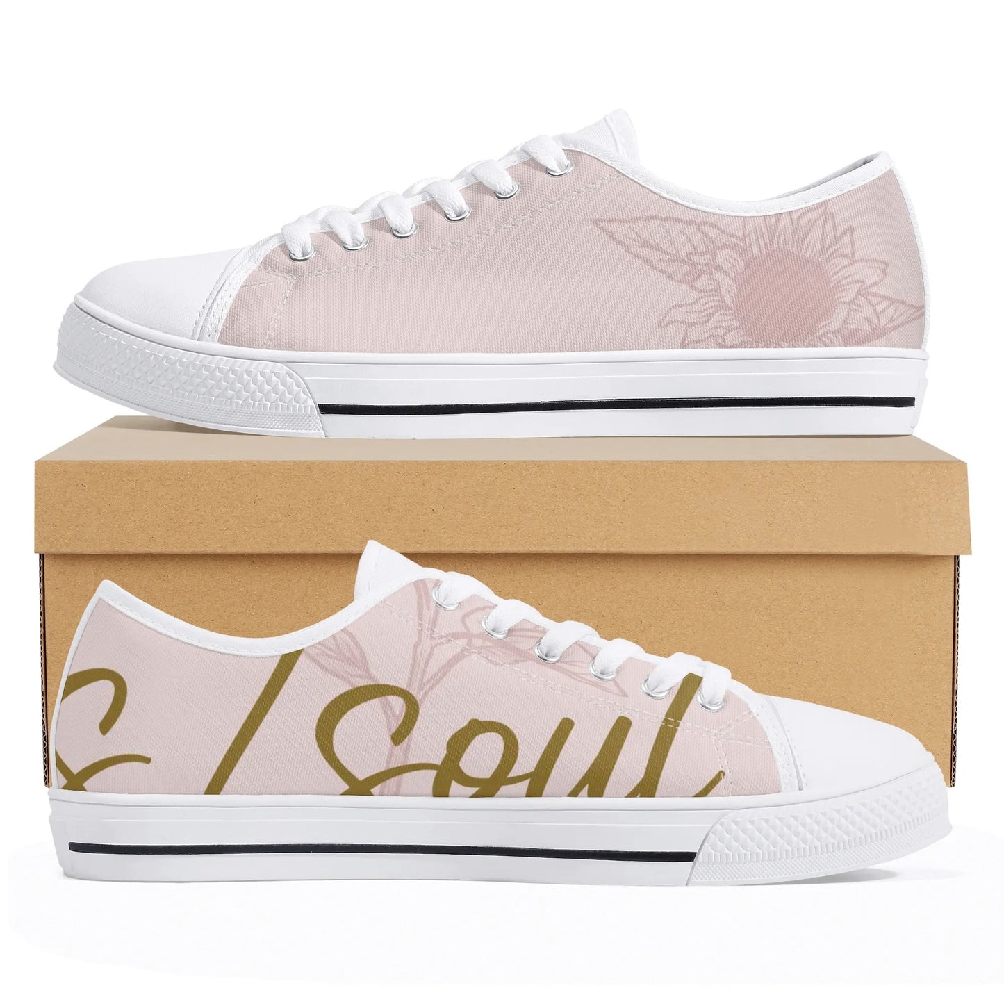 S7soul Womens Rubber Low Top Canvas Shoes