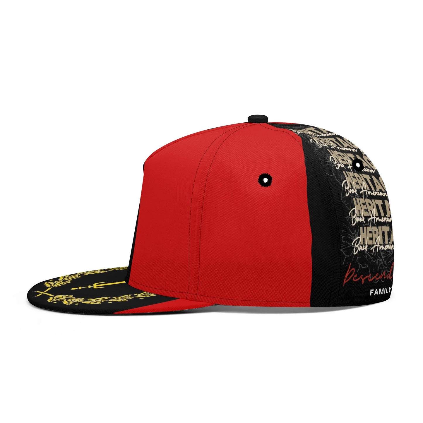 Black American Heritage Classic Snapbacks