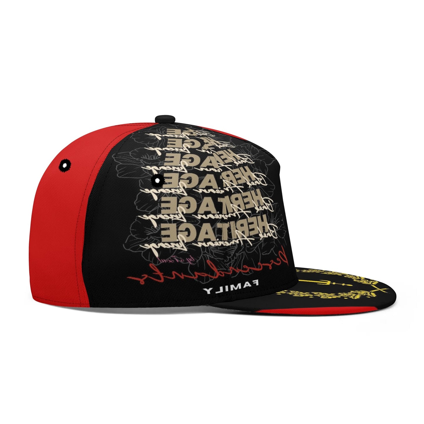 Black American Heritage Classic Snapbacks