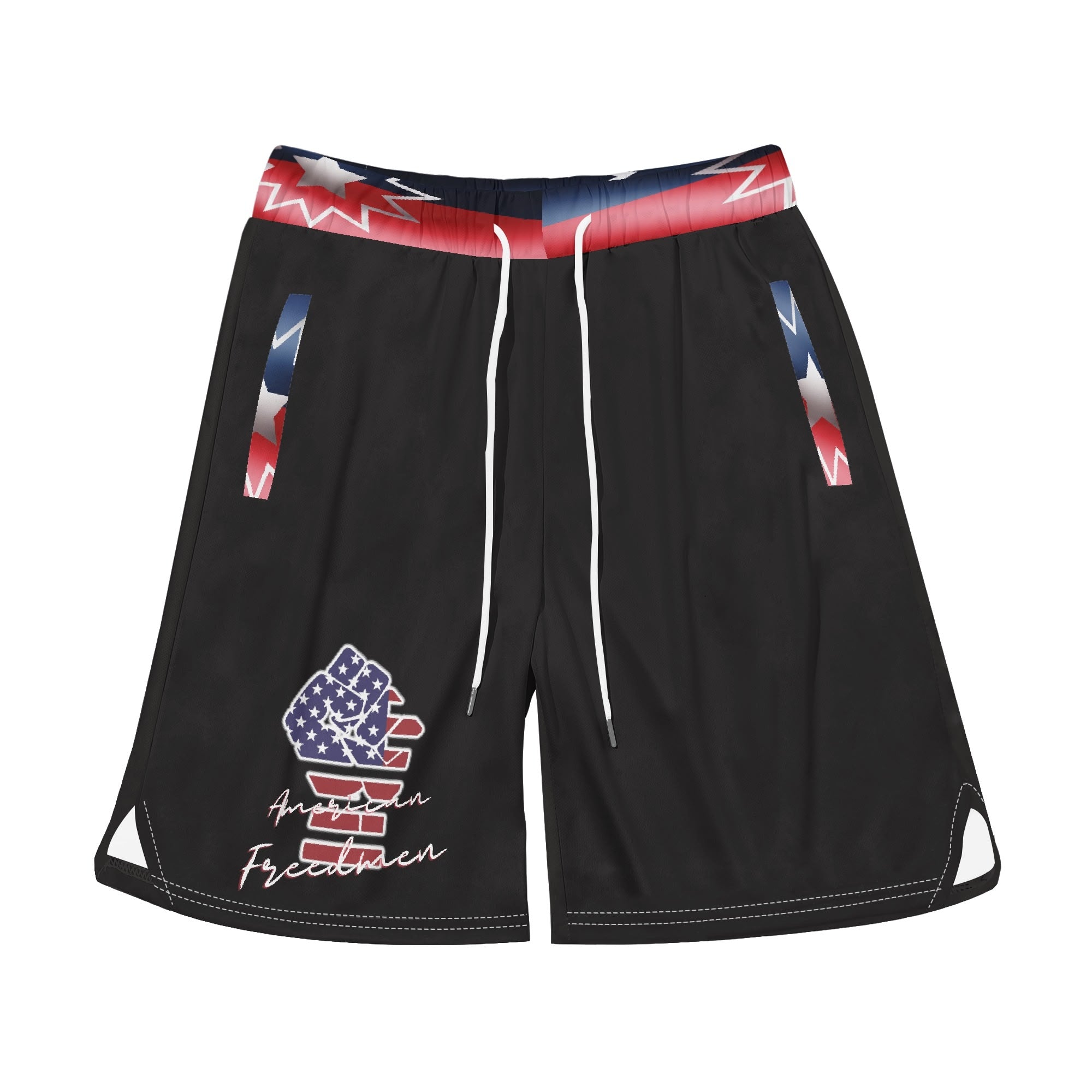 Mens Basketball Mesh Shorts Sea Life Swim Trunks