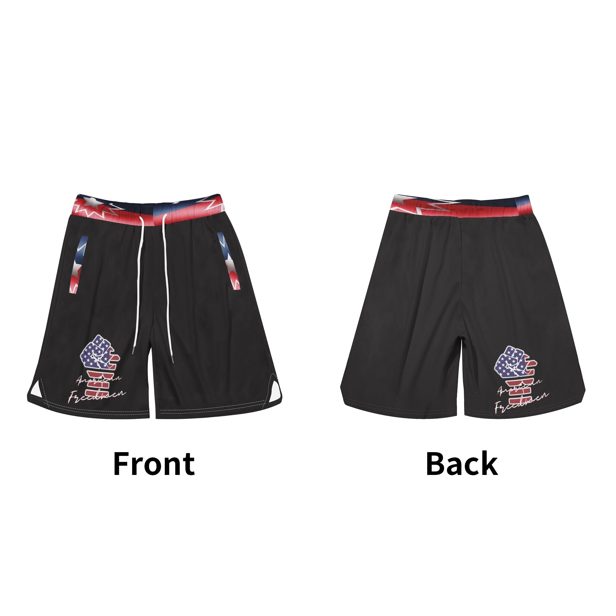 Mens Basketball Mesh Shorts Sea Life Swim Trunks