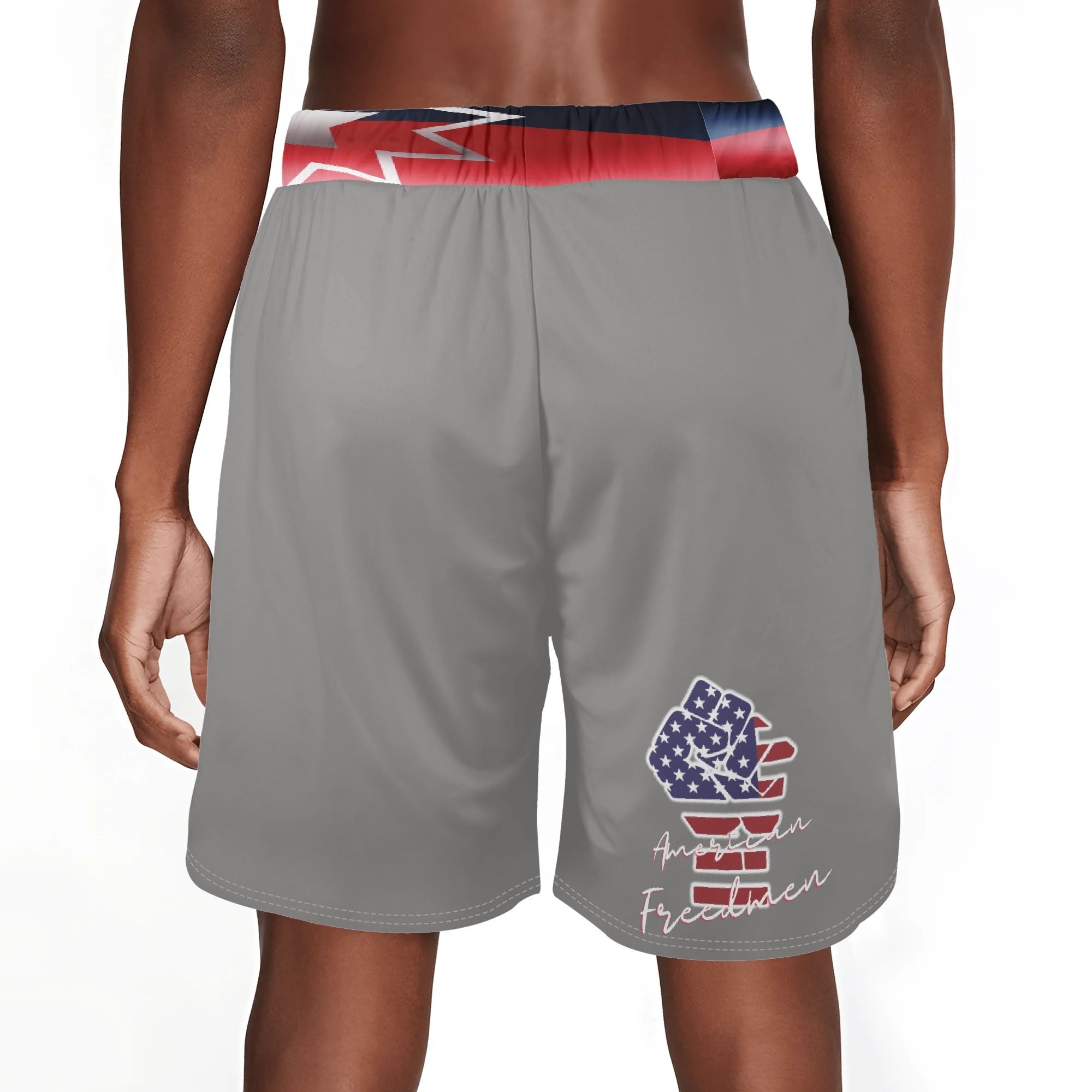 Mens Basketball Mesh Shorts Sea Life Swim Trunks