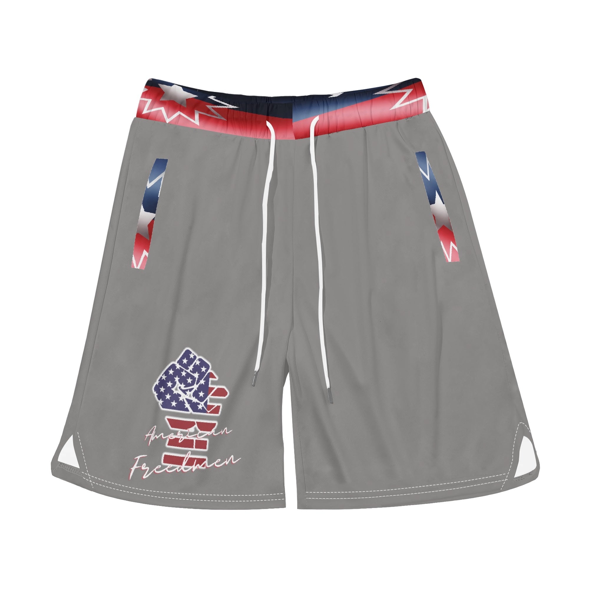 Mens Basketball Mesh Shorts Sea Life Swim Trunks