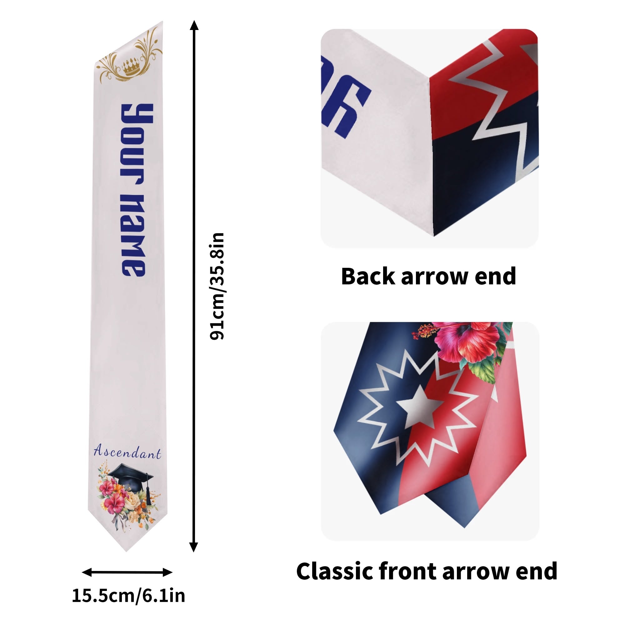 Graduate Ribbon for Descendants Congrats Grad Party Decoration