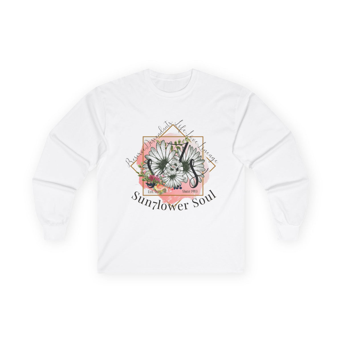 Sunflower Soul Floral Long Sleeve Tee