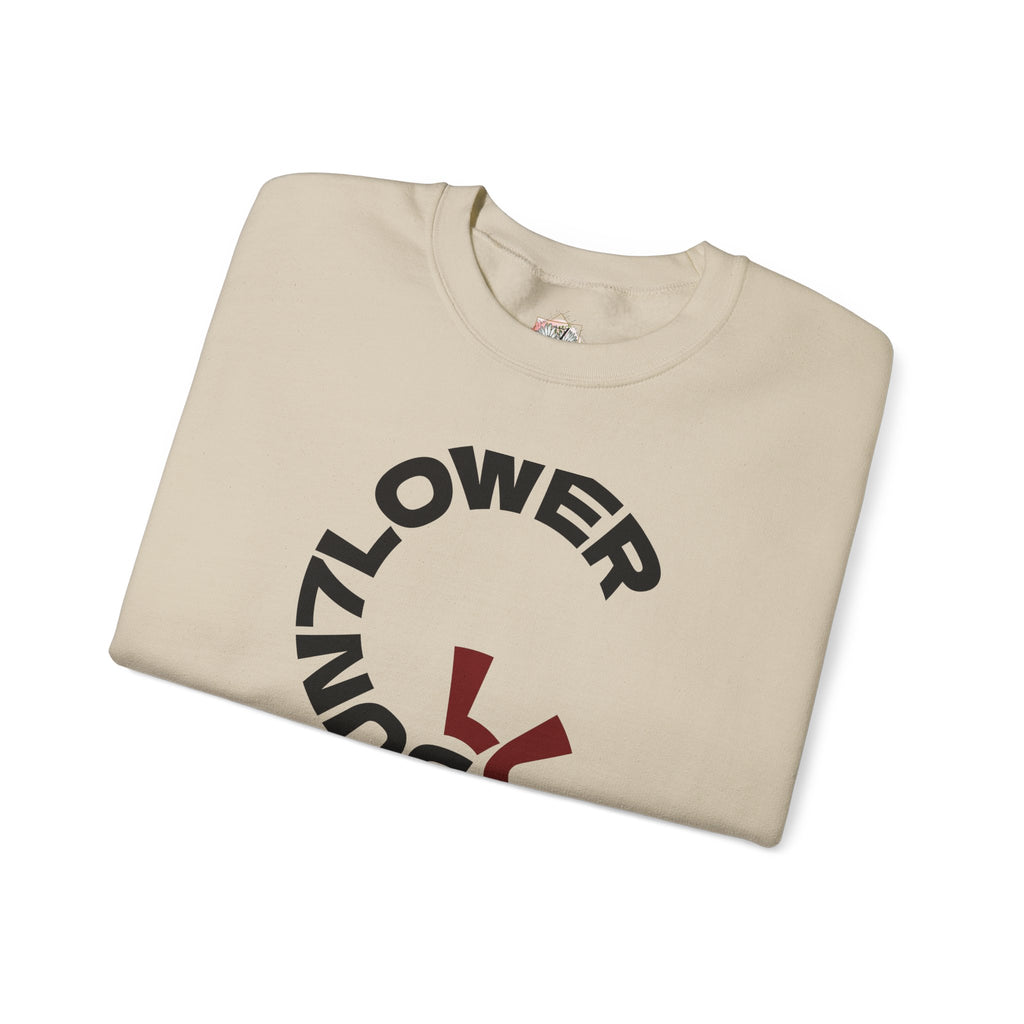 Crewneck Sweatshirt — Vintage Floral 'Sunflower' Graphic (Est. 1865)