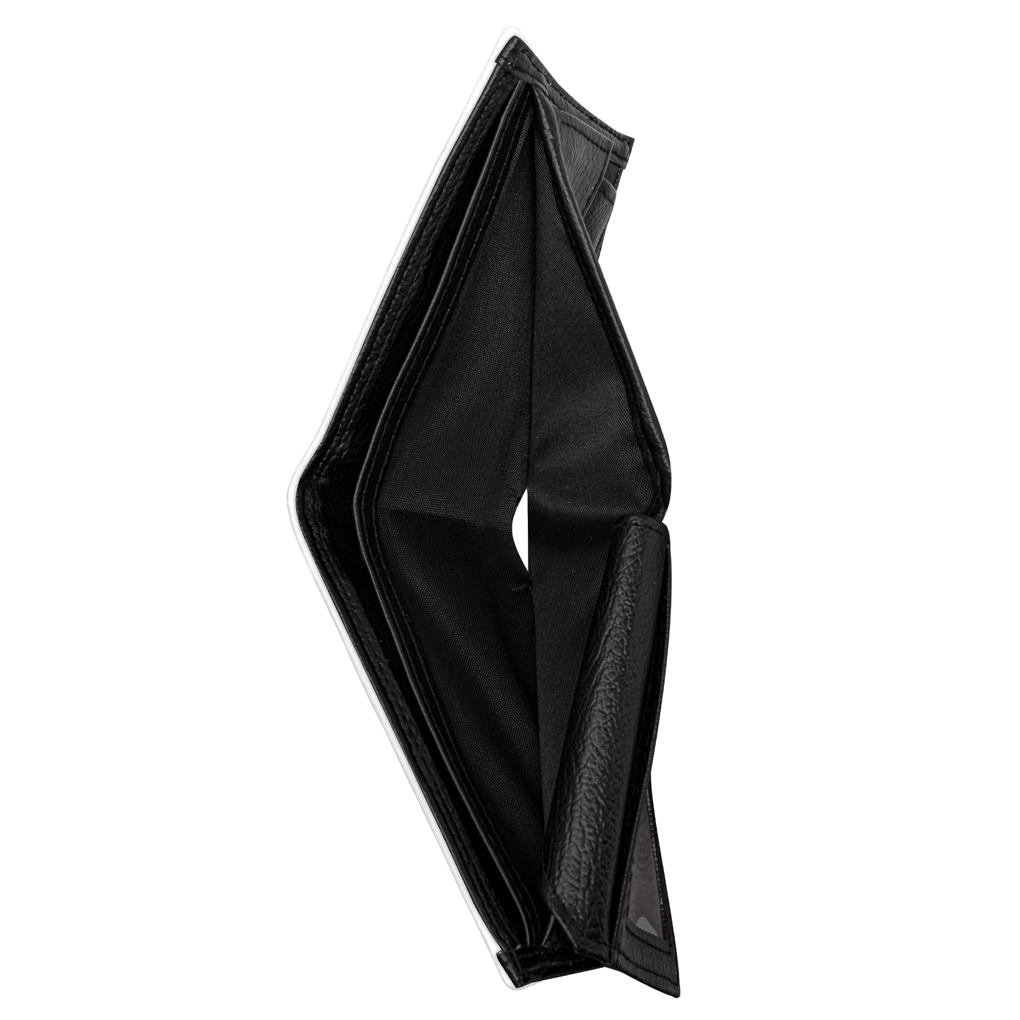 NEW ITEM ALERT!! Mens Custom Black American Heritage Leather Wallet