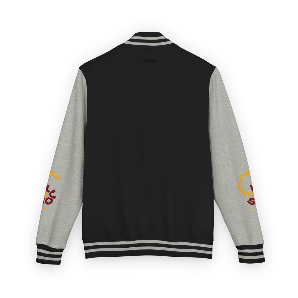 Letterman Jacket — Retro Sun7lower Soul 1865 Crest Varsity Jacket