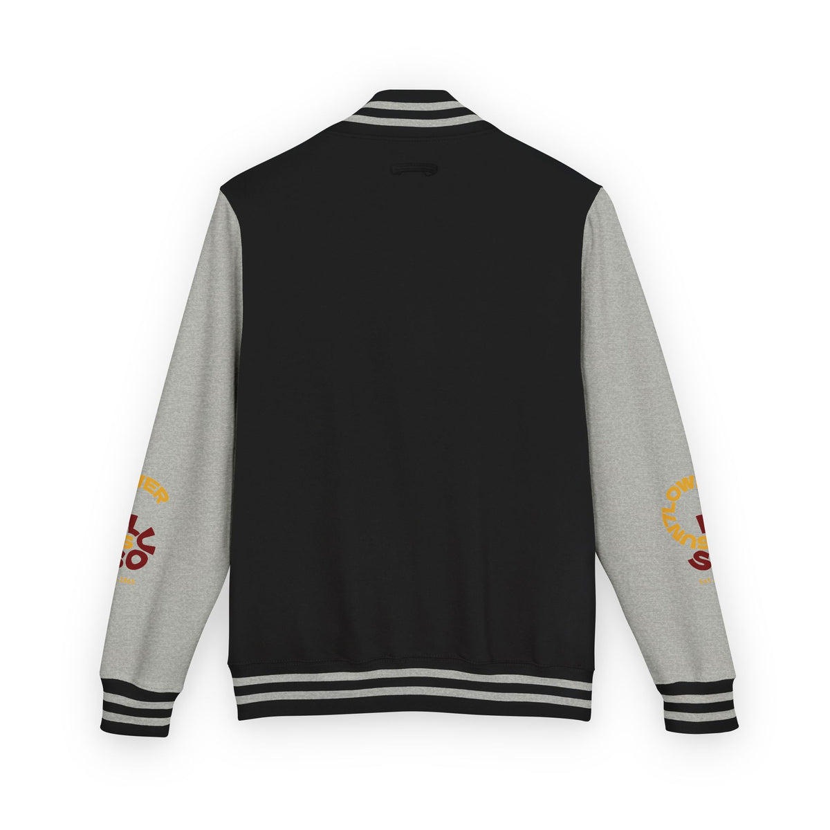 Letterman Jacket — Retro Sun7lower Soul 1865 Crest Varsity Jacket