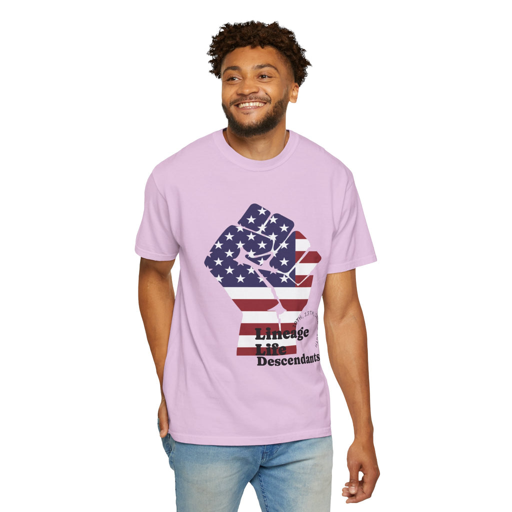 American Flag Fist T-Shirt — Patriotic USA Graphic Tee