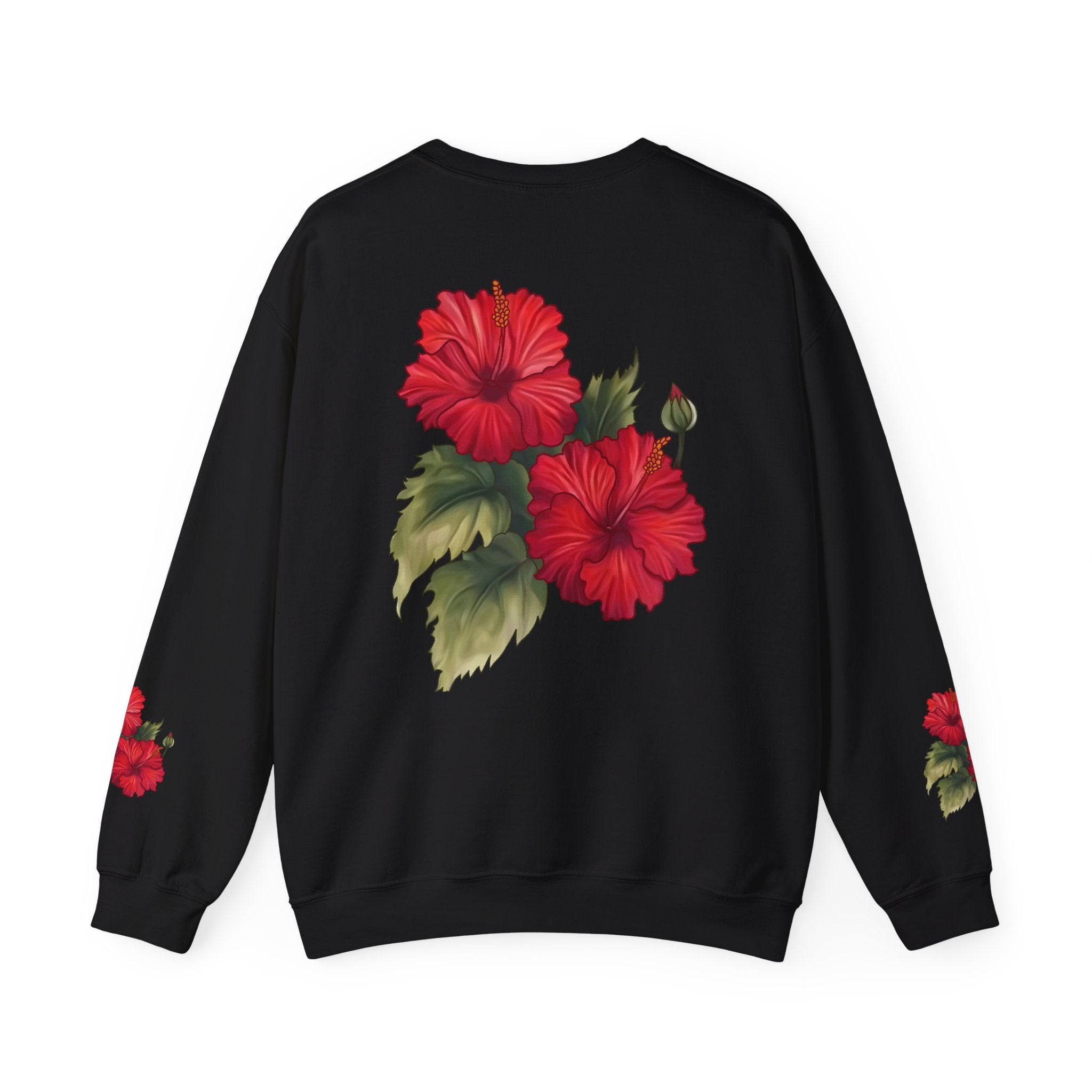 Crewneck Sweatshirt — Vintage Floral 'Sunflower' Graphic (Est. 1865)