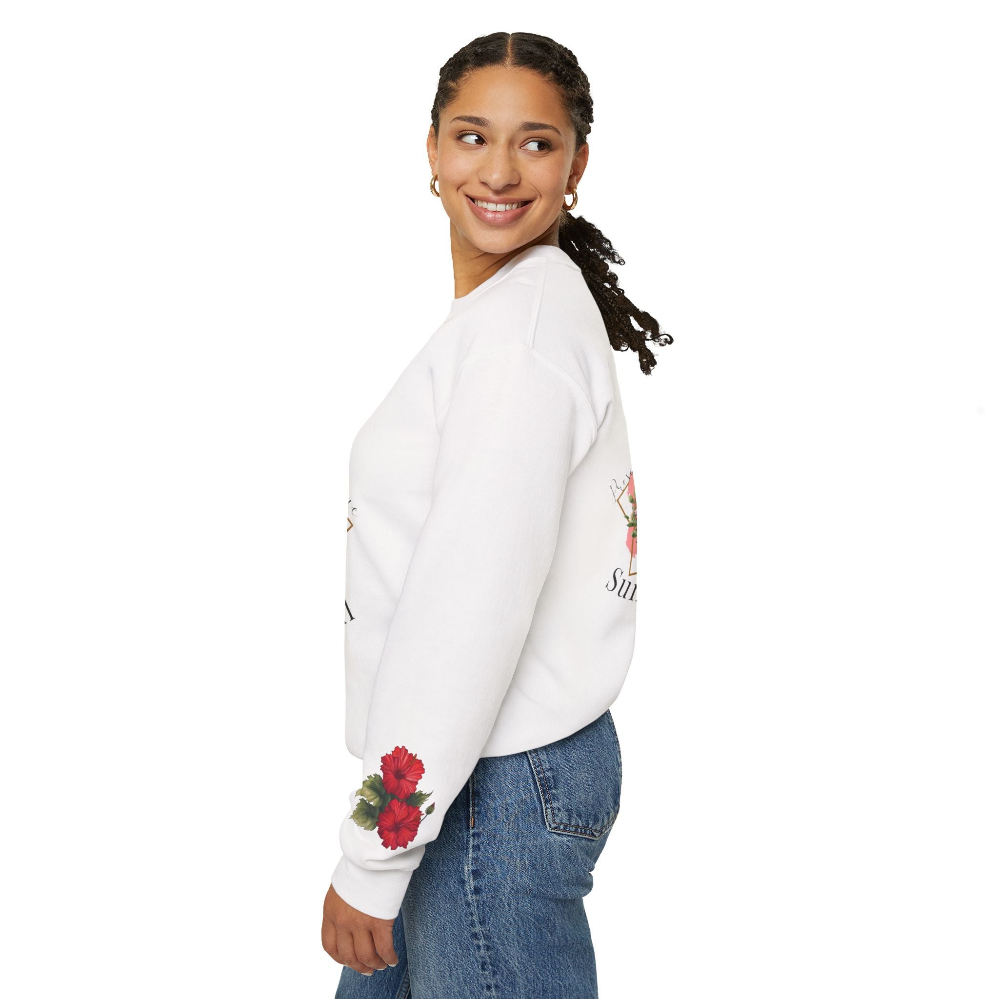 Sunflower Soul Floral Crewneck Sweatshirt