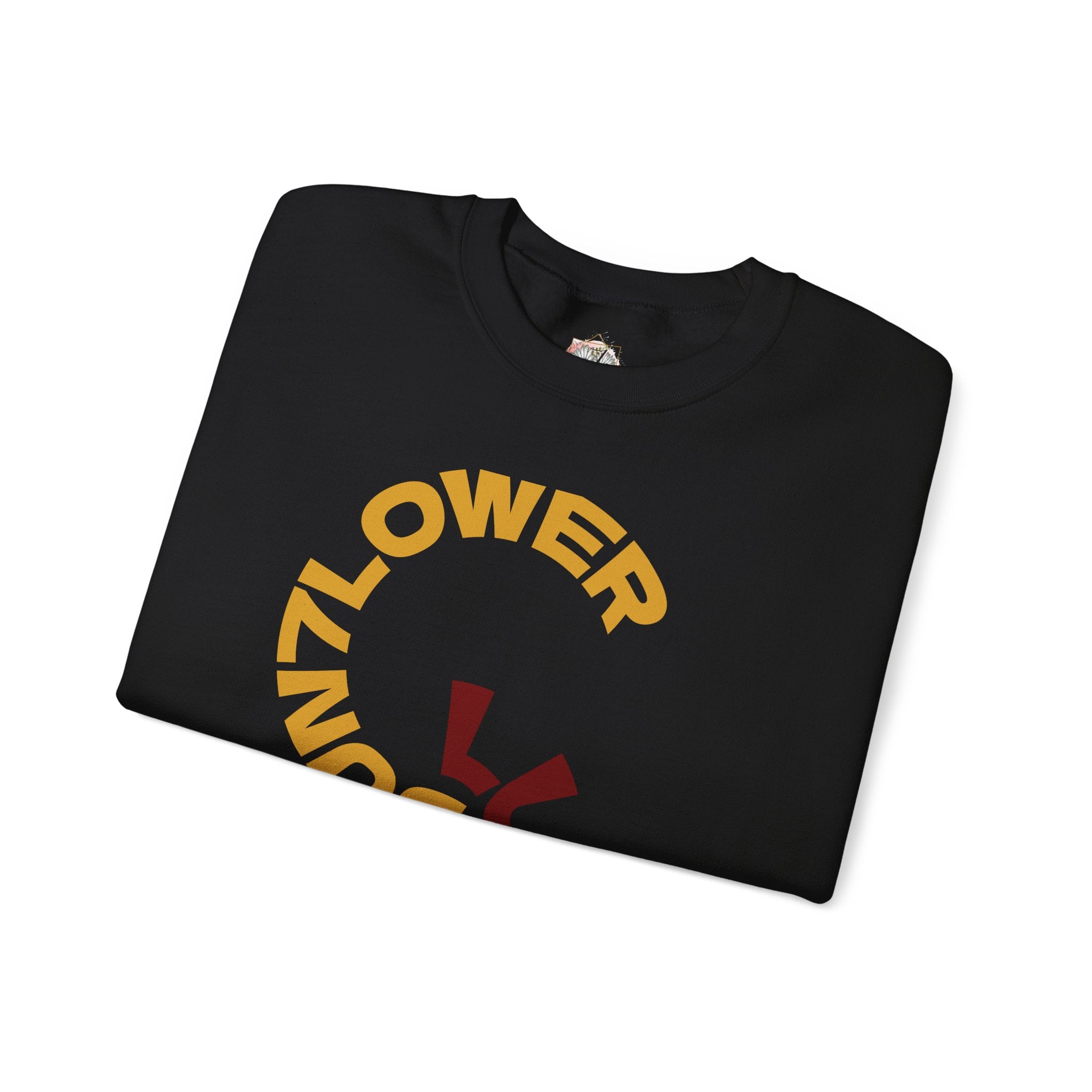 Crewneck Sweatshirt — Vintage Floral 'Sunflower' Graphic (Est. 1865)