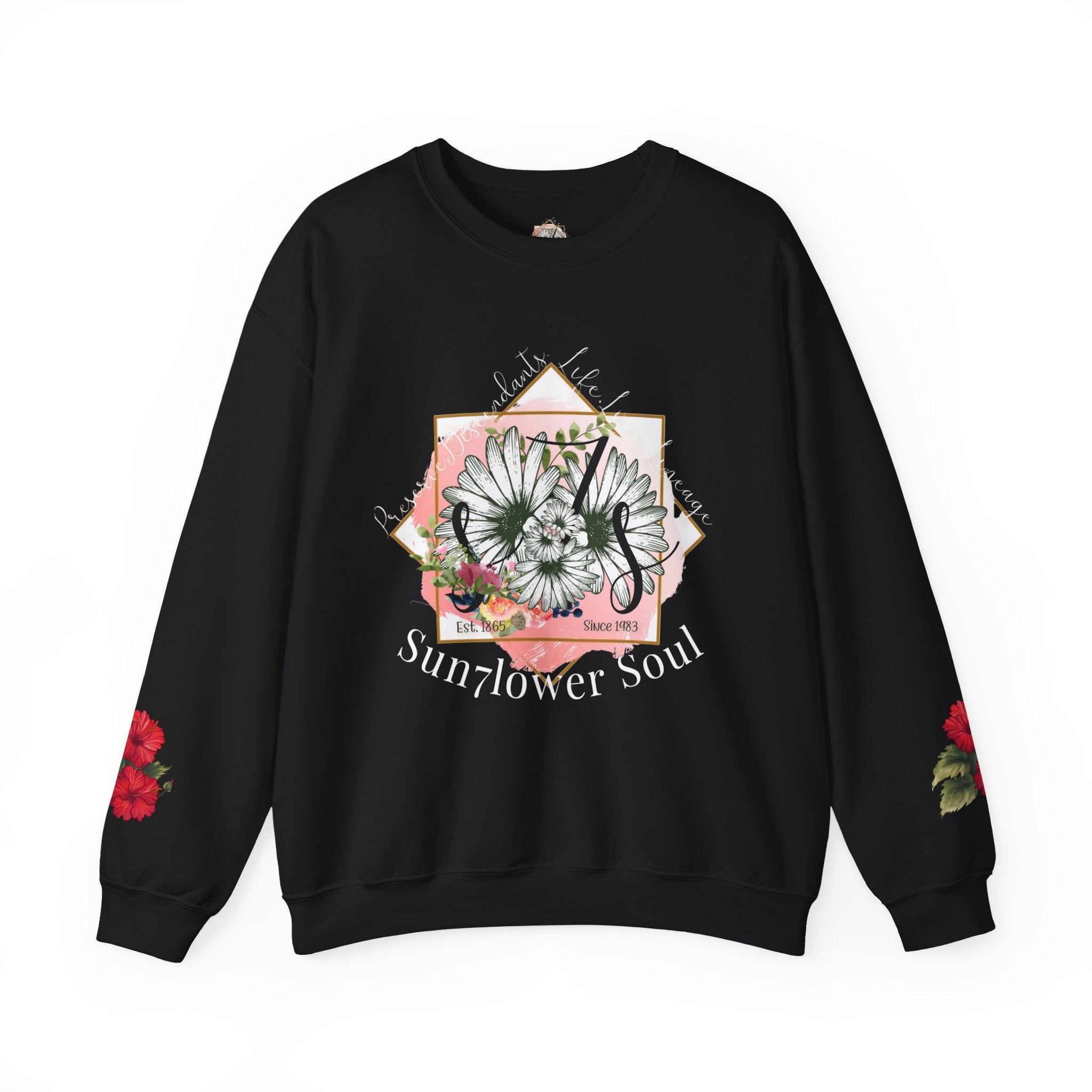 Sunflower Soul Floral Crewneck Sweatshirt