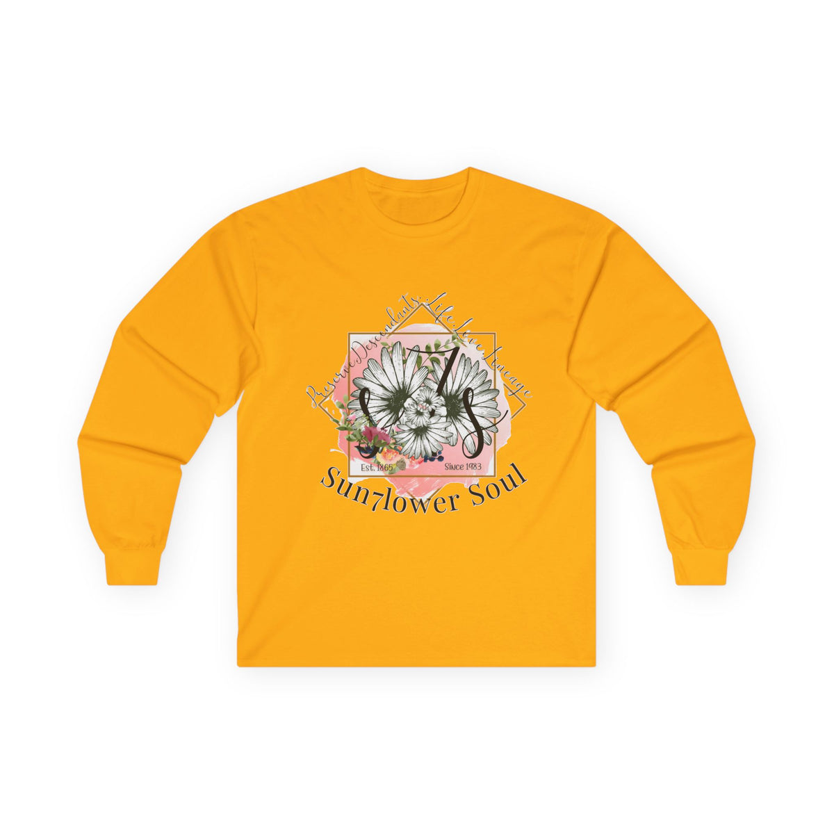 Sunflower Soul Floral Long Sleeve Tee