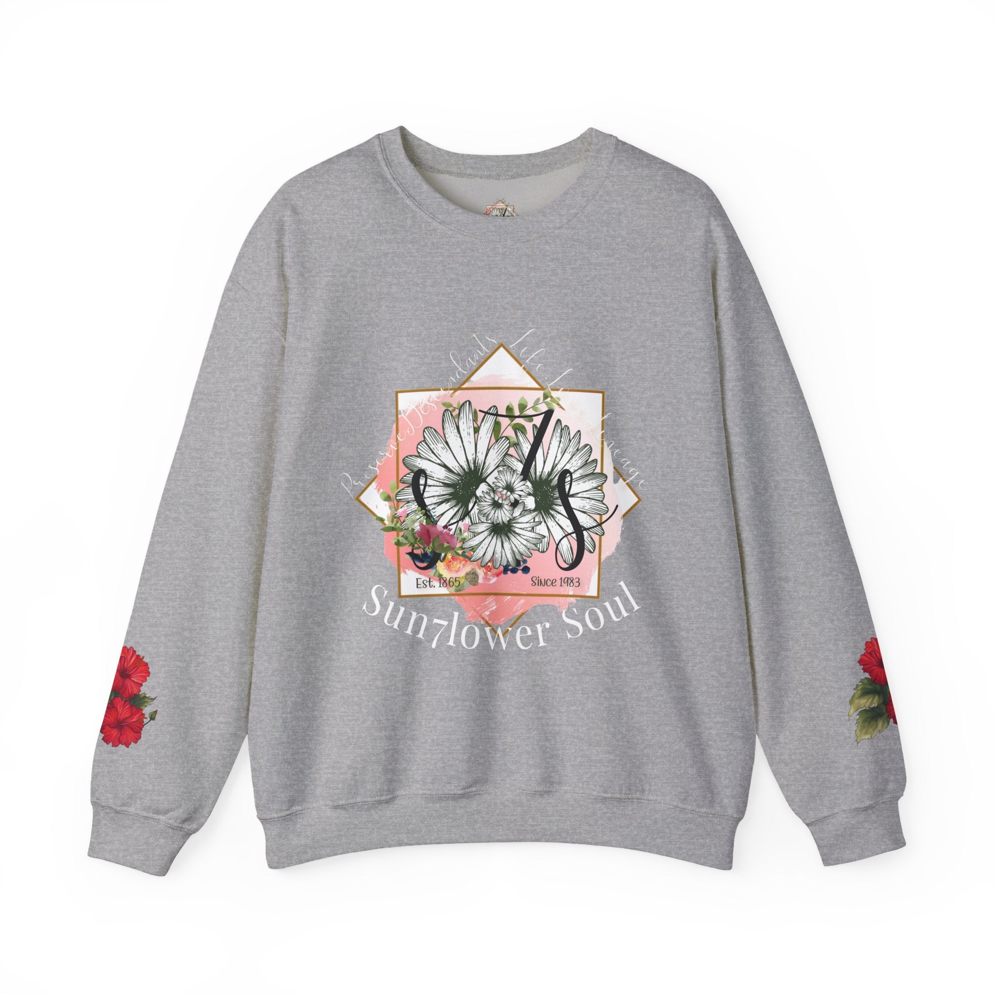 Sunflower Soul Floral Crewneck Sweatshirt