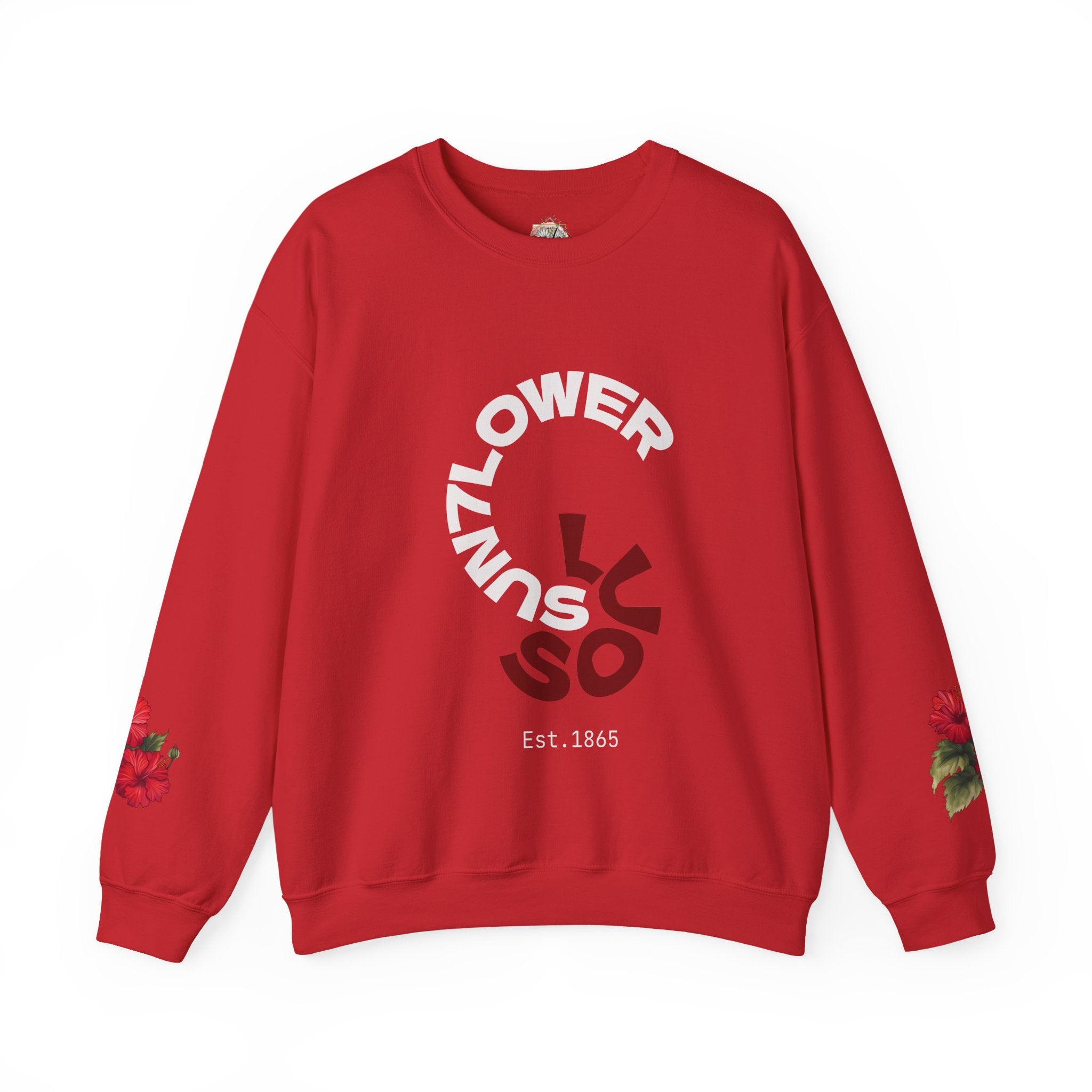 Minimalist 'Luso' Spiral Crewneck Sweatshirt – Modern Casual Pullover