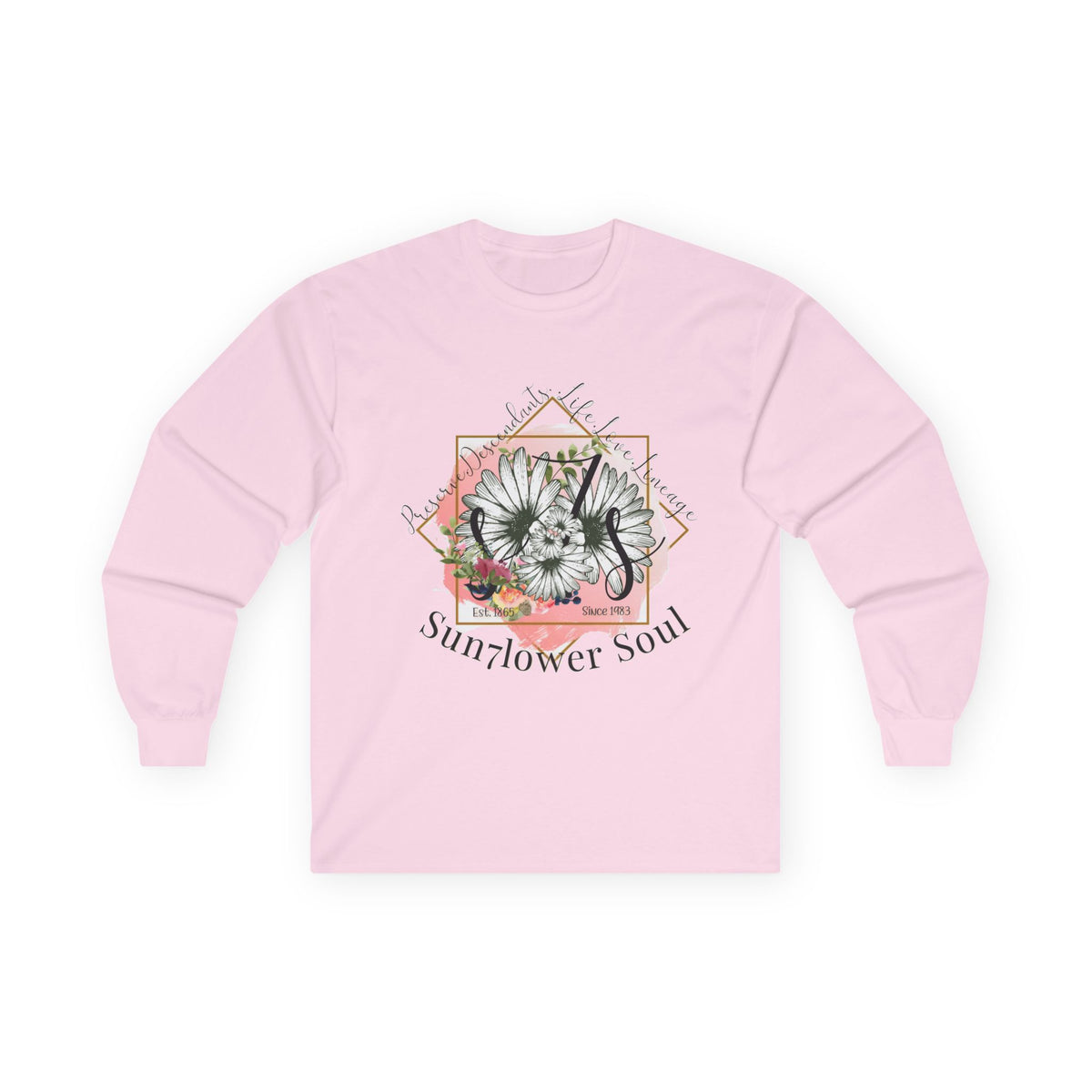 Sunflower Soul Floral Long Sleeve Tee