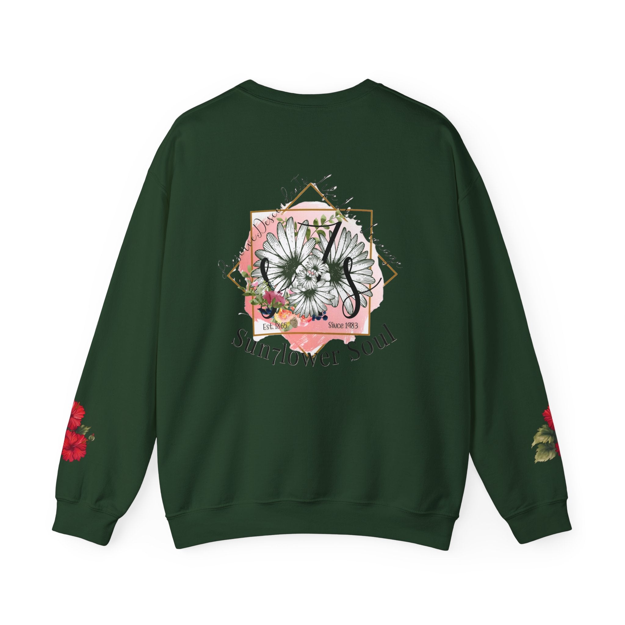 Sunflower Soul Floral Crewneck Sweatshirt