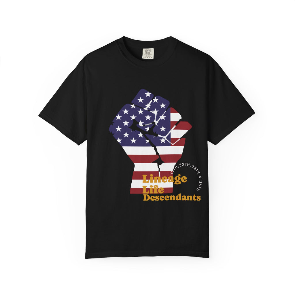American Flag Fist T-Shirt — Patriotic USA Graphic Tee