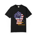 American Flag Fist T-Shirt — Patriotic USA Graphic Tee