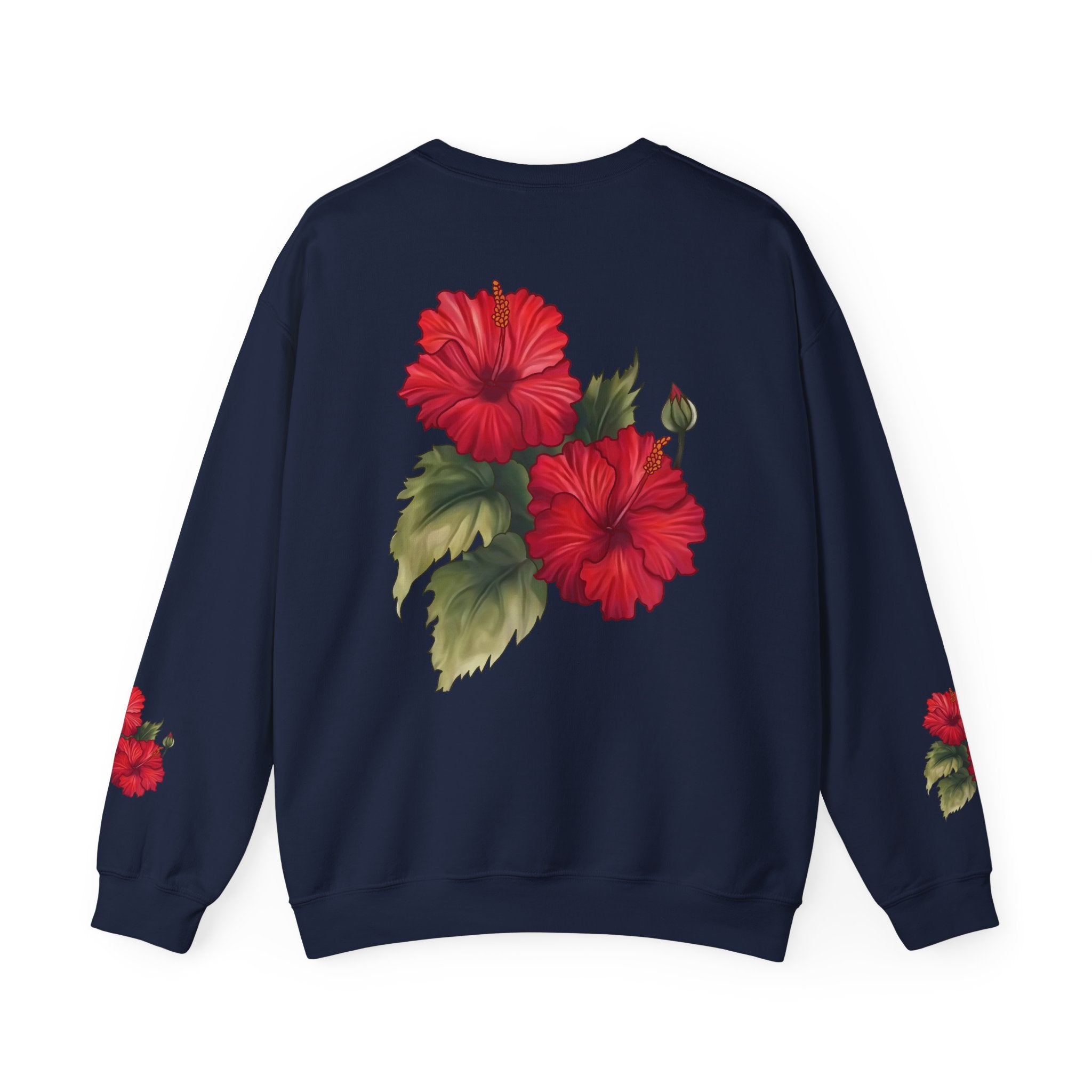 Crewneck Sweatshirt — Vintage Floral 'Sunflower' Graphic (Est. 1865)