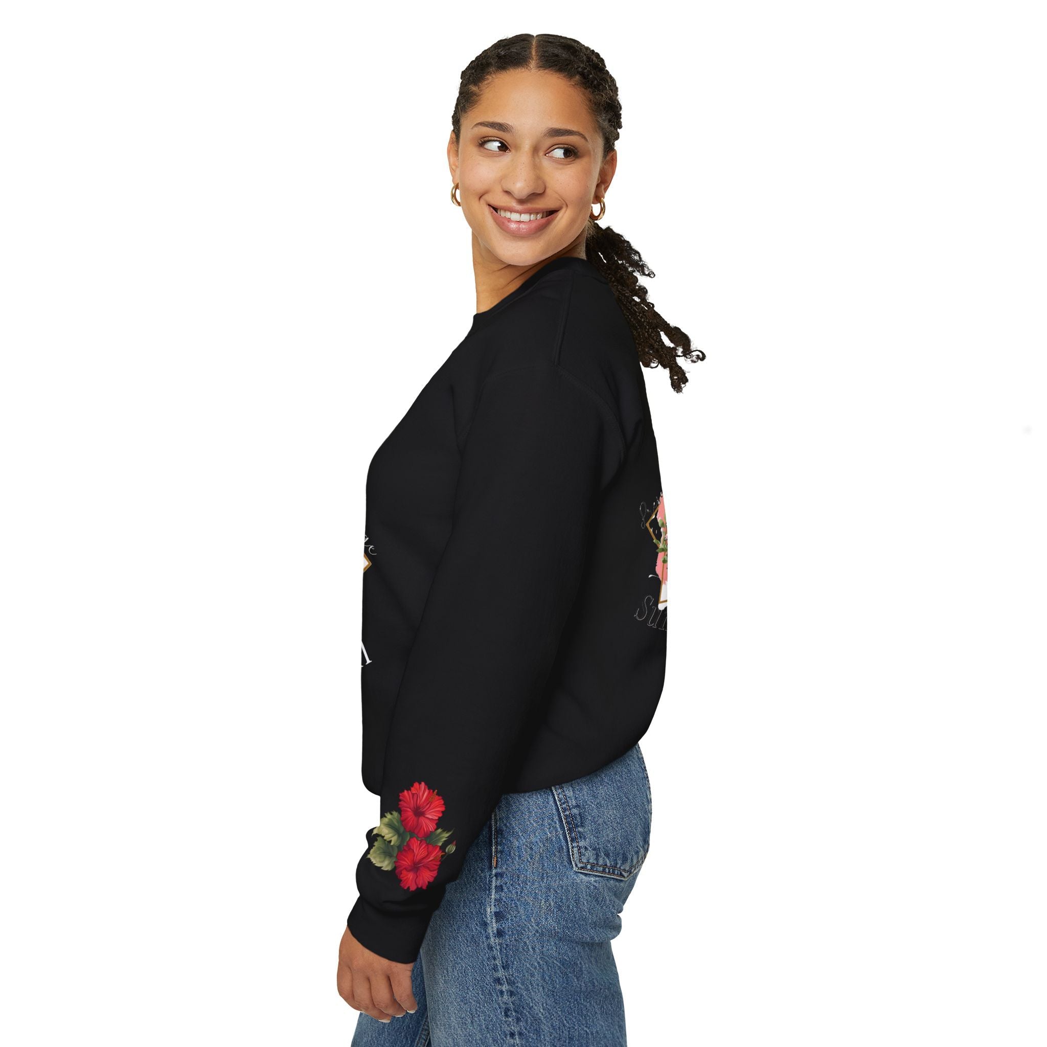 Sunflower Soul Floral Crewneck Sweatshirt