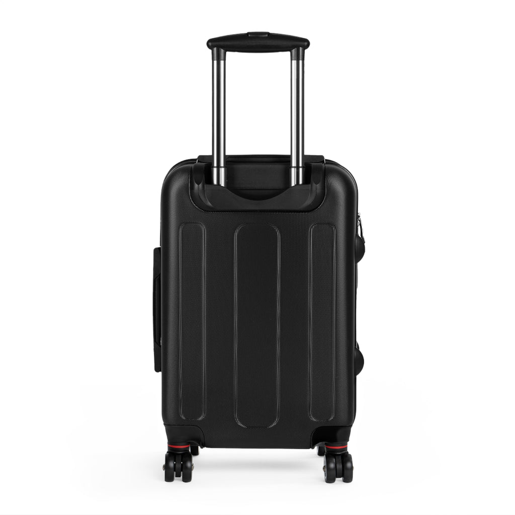 Sunflower Soul Carry-On Suitcase — Floral Travel Luggage with Vintage Butterfly Design