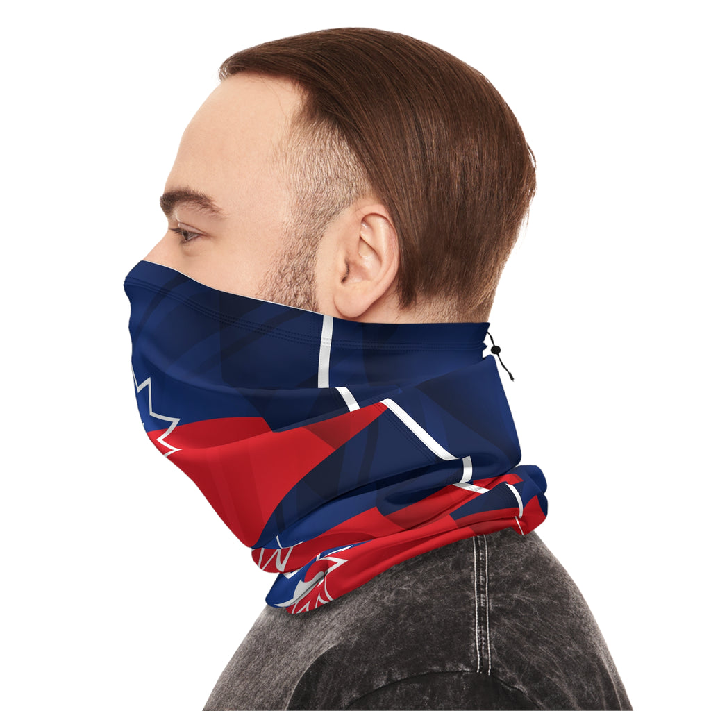 Winter Neck Gaiter With Drawstring